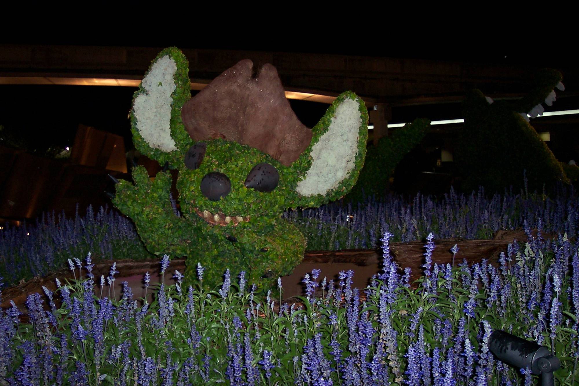 Epcot - Pirate Stitch Topiary