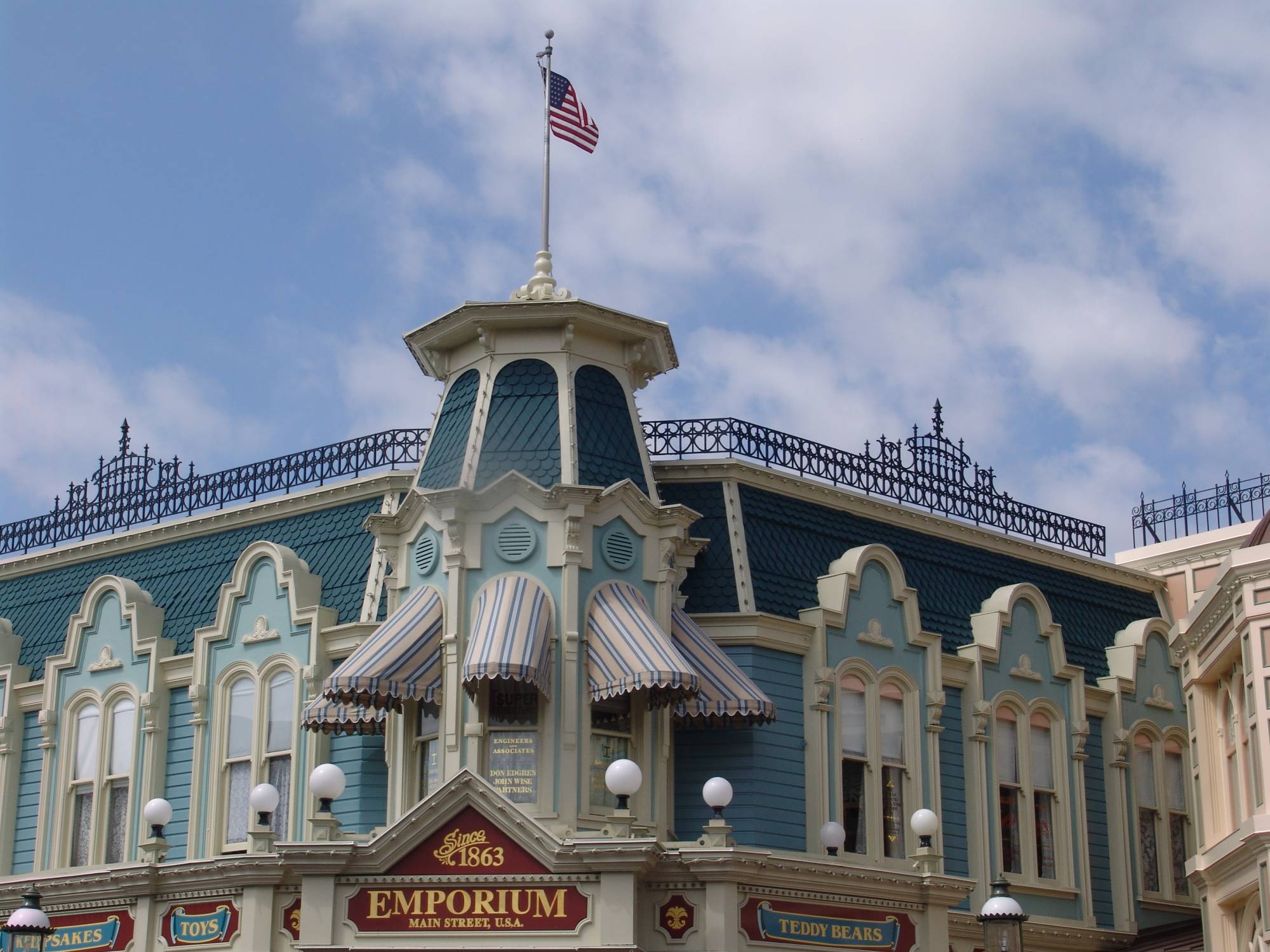 Magic Kingdom - Main Street elevations