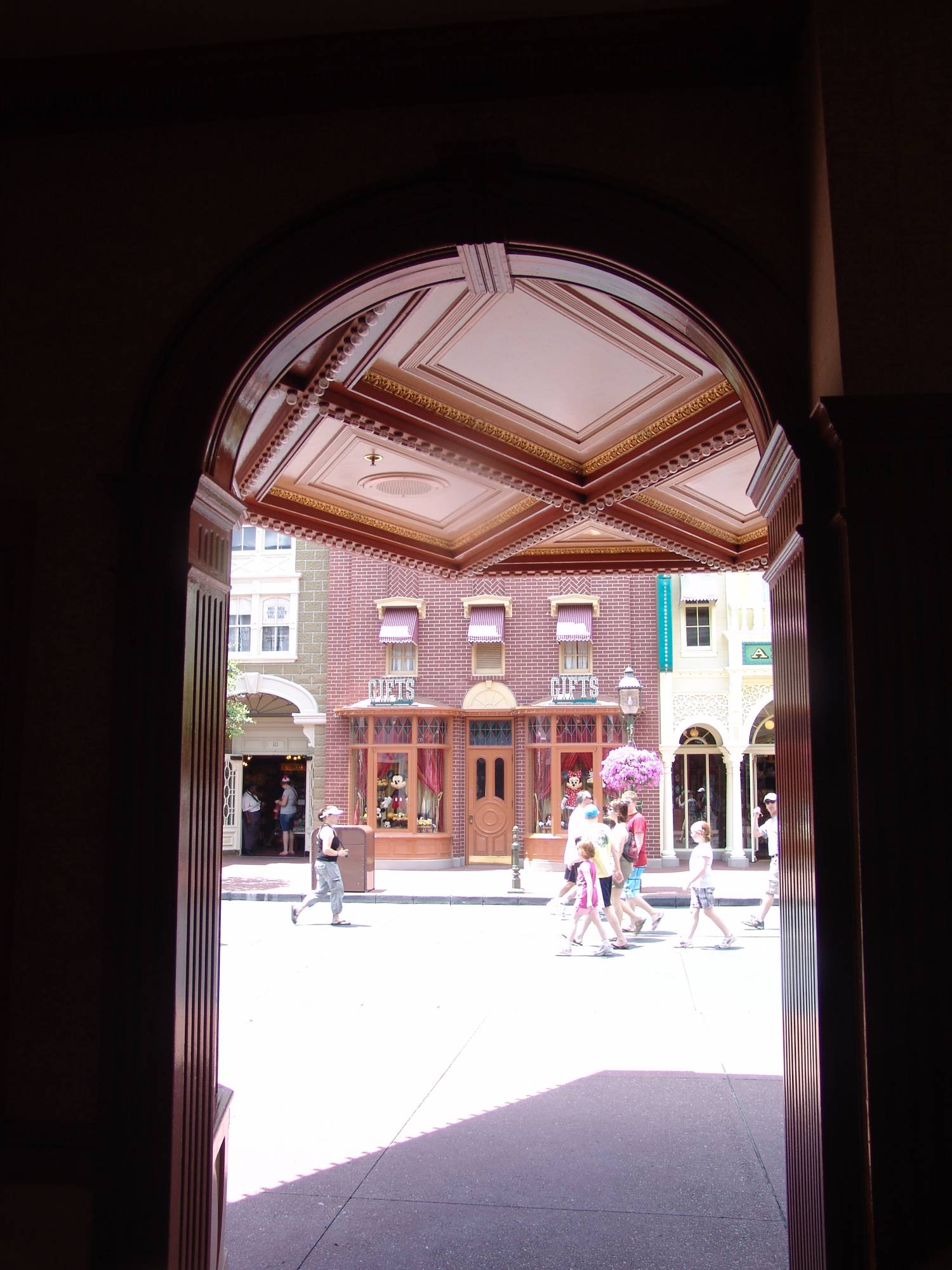 Magic Kingdom - view from shop