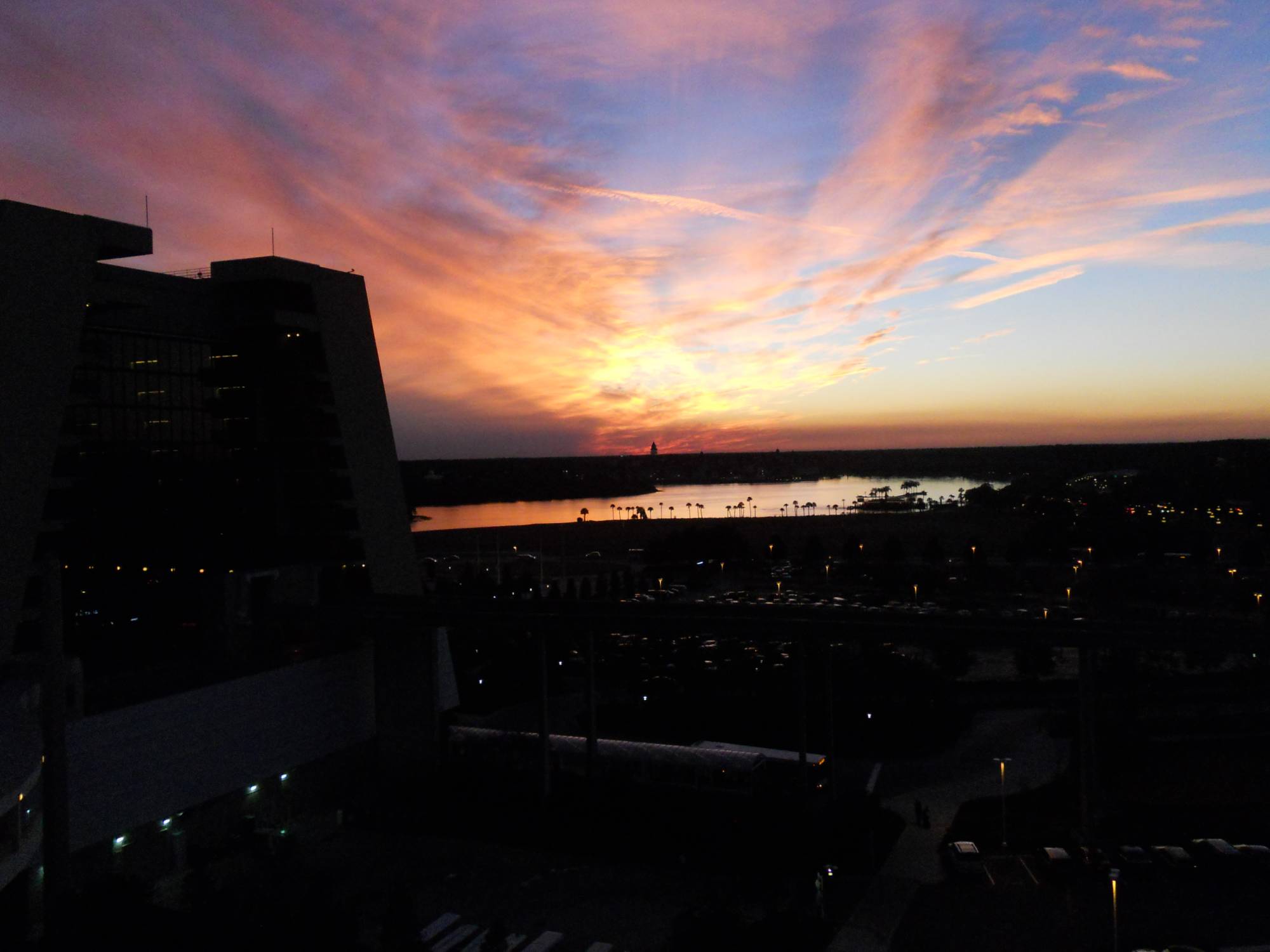 Sunset From Bay Lake Towers