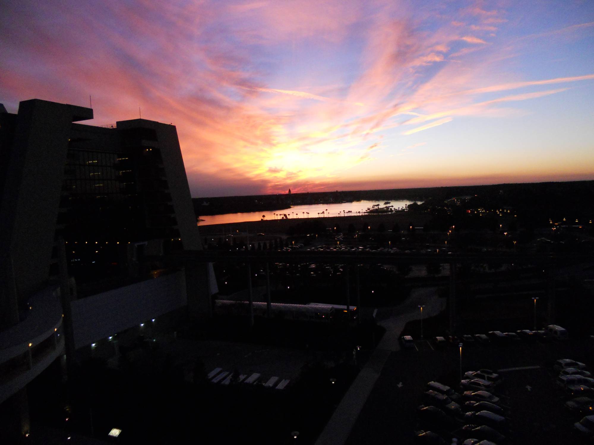 Sunset From Bay Lake Towers