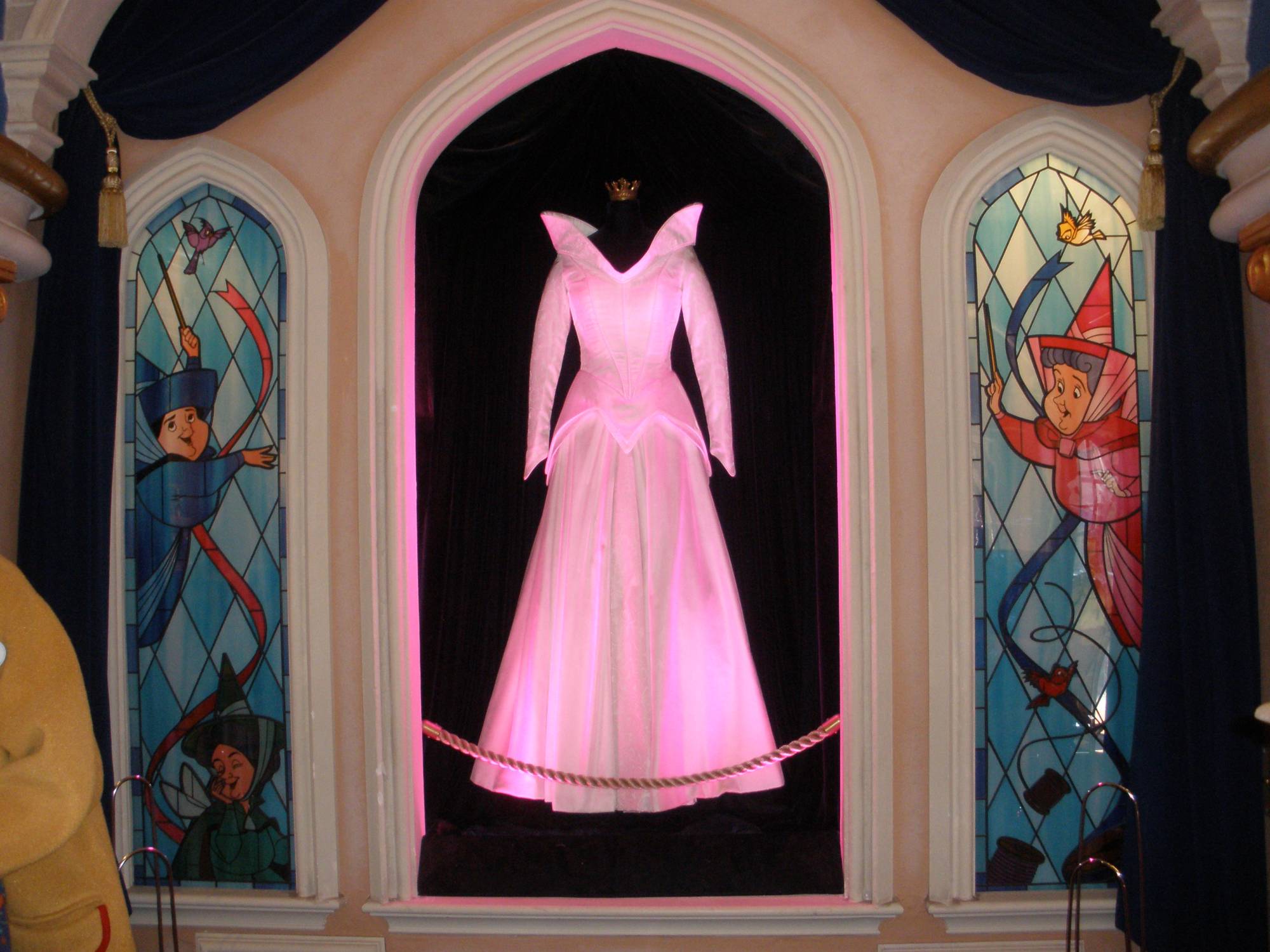 Cinderella's color changing dress