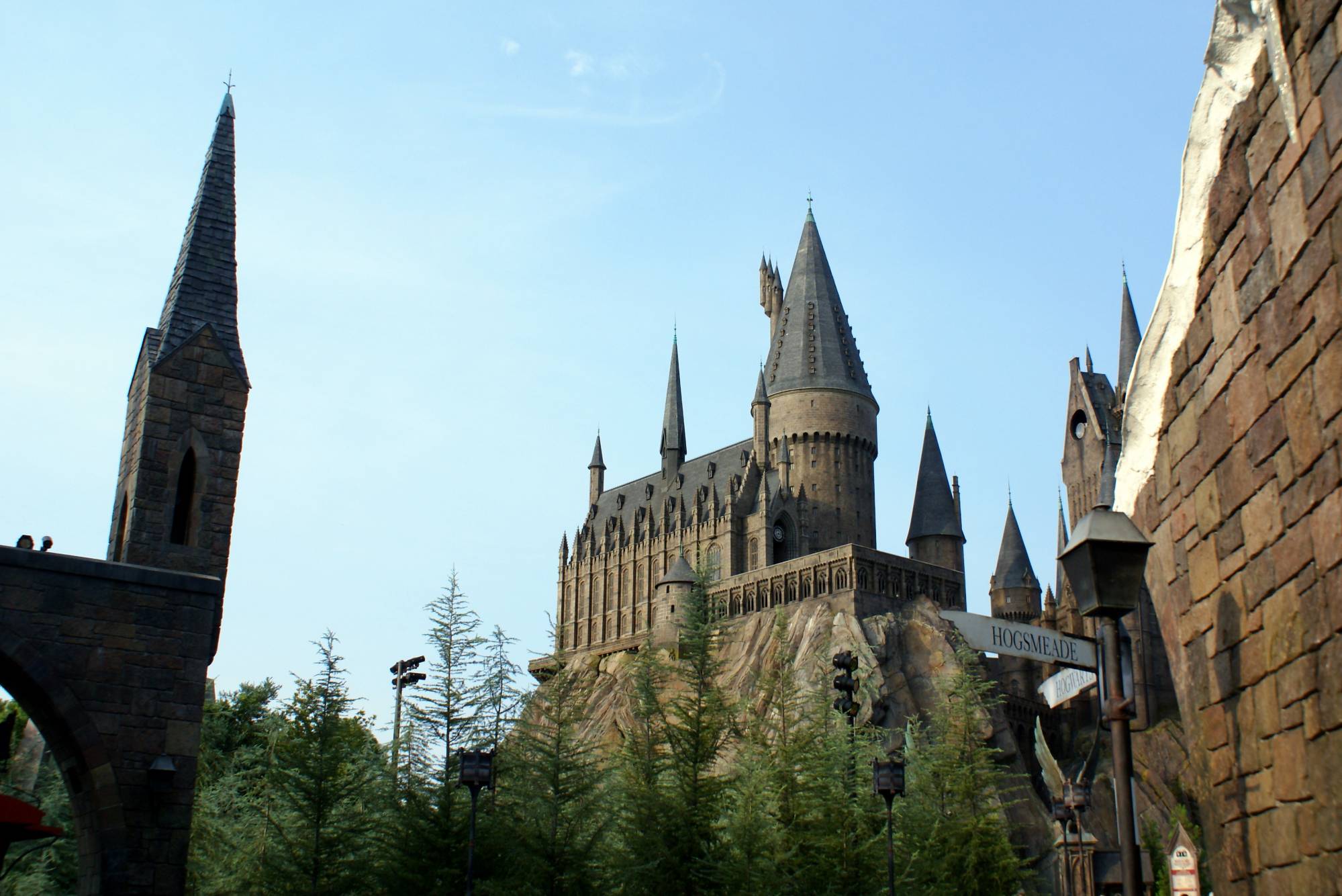 Hogwart's Castle from a Distance