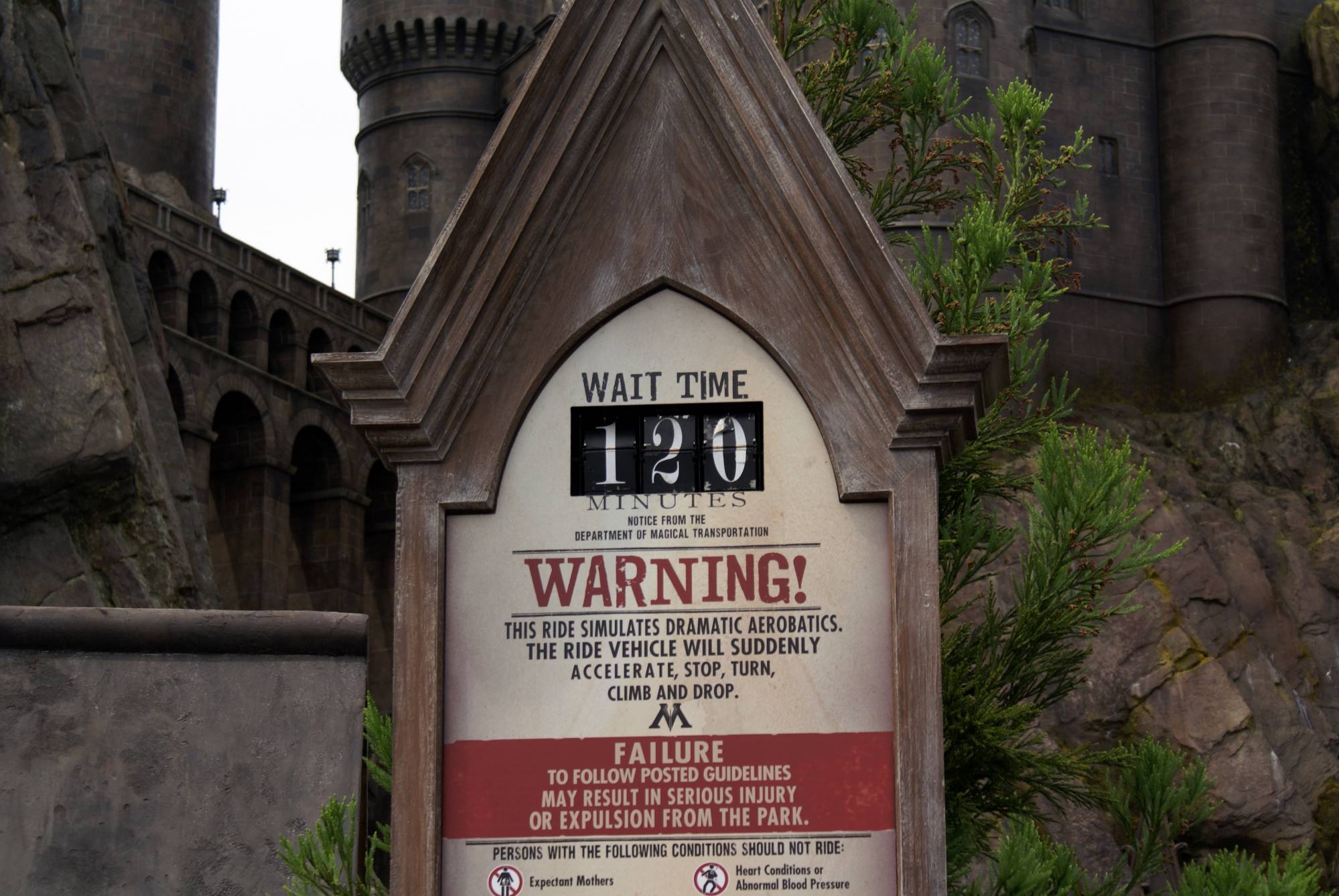 Ride Time for Forbidden Journey