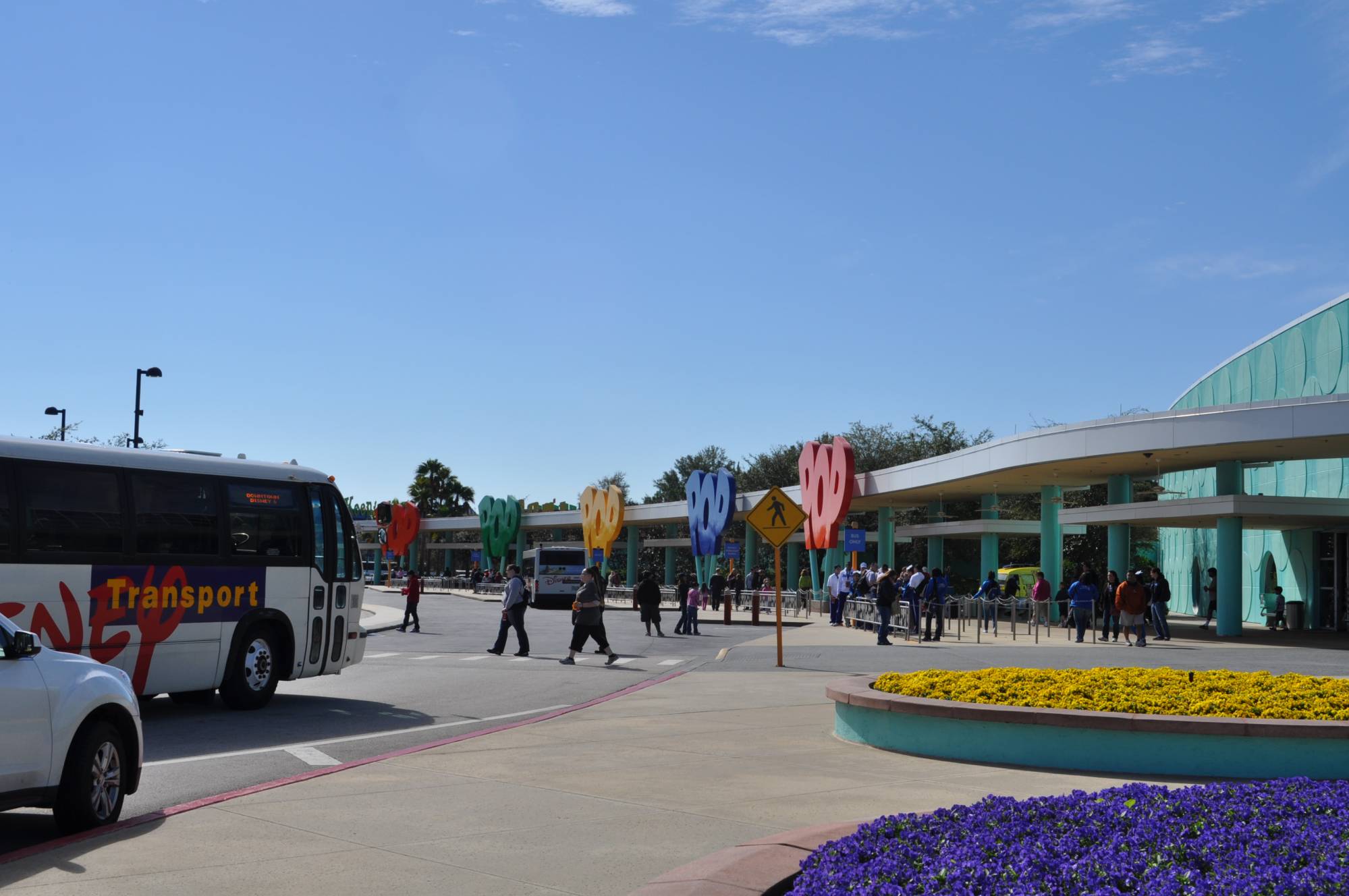 Pop Century - Bus stop