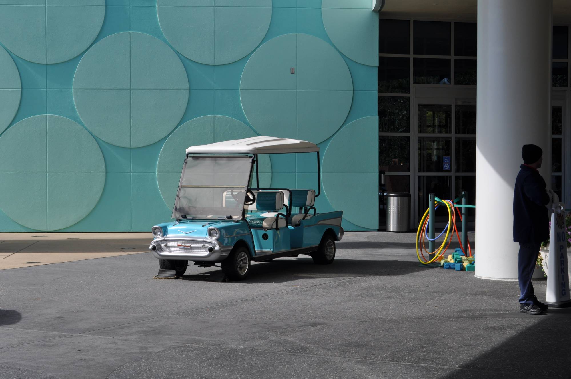 Pop Century golf cart