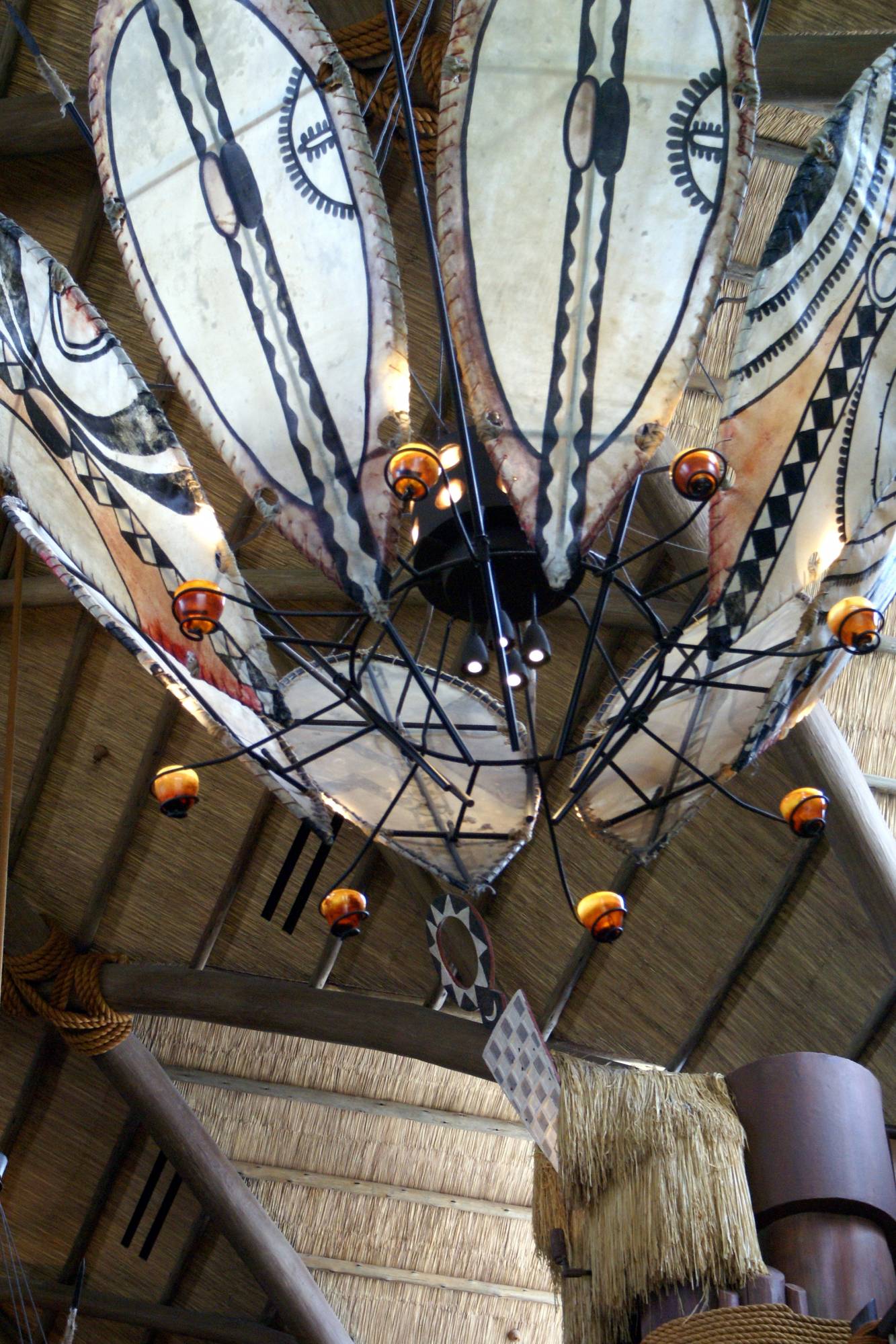 Animal Kingdom Lodge Lobby Light Fixtures