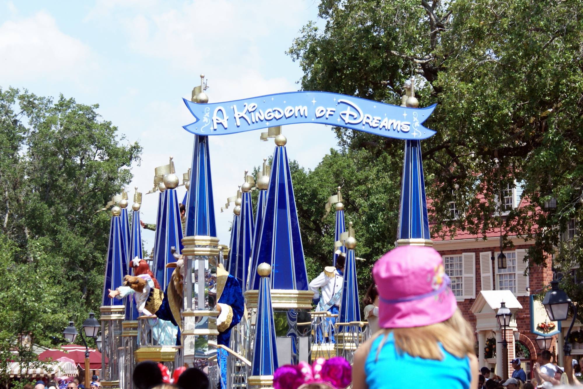 Celebrate a Dream Come True Parade Princess Float
