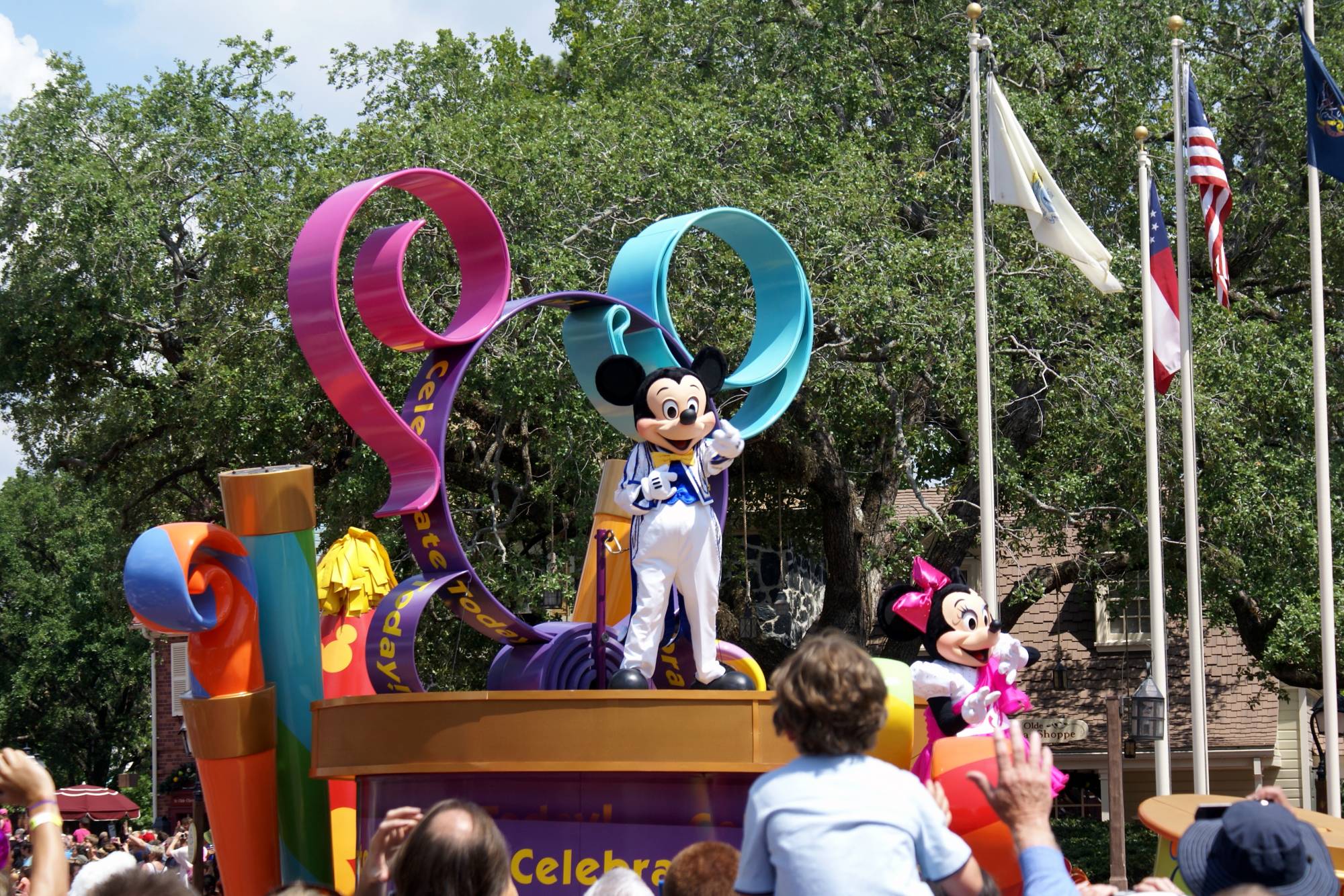 Celebrate a Dream Come True Parade Mickey Mouse