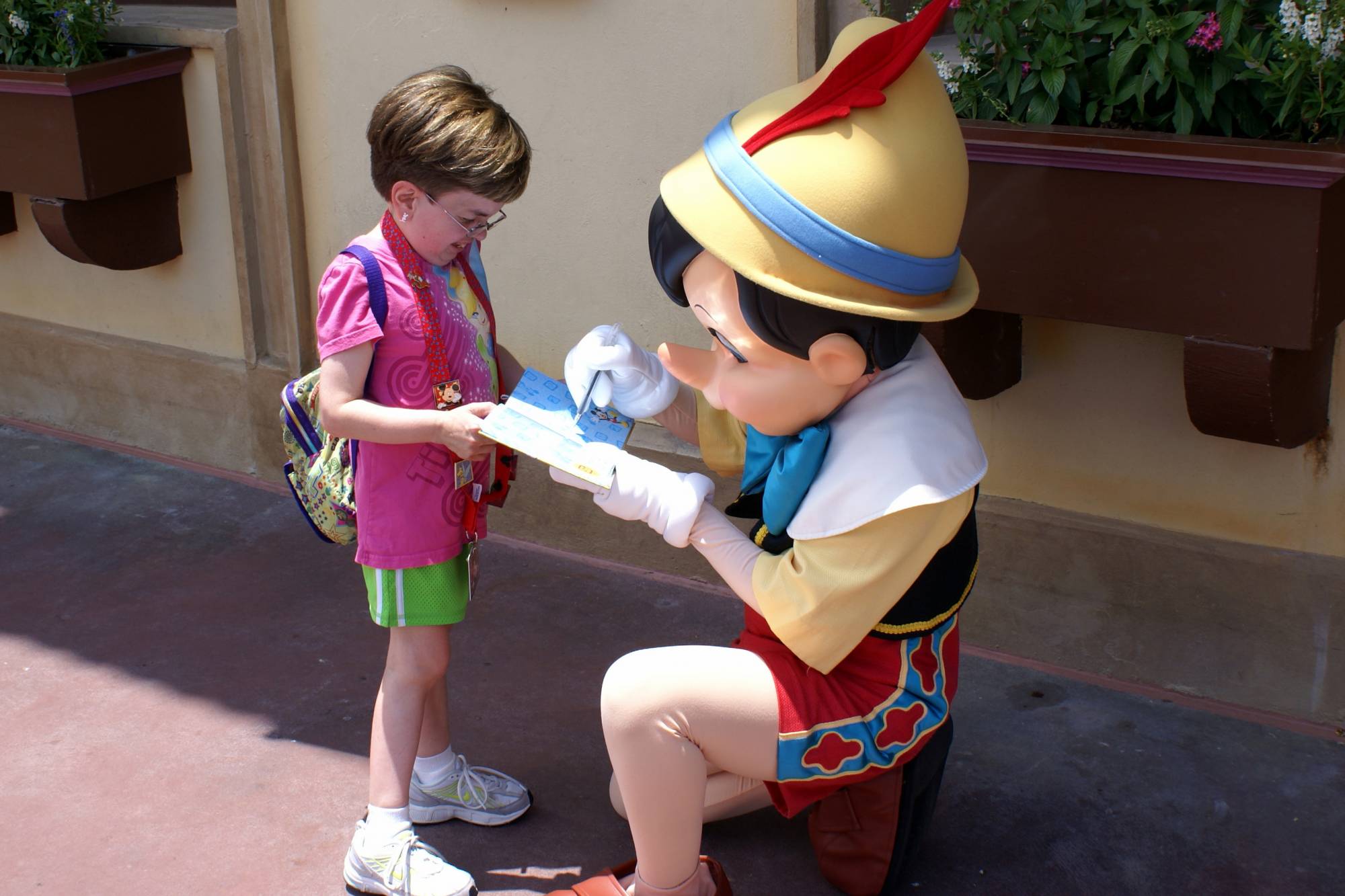 Stefanie and Pinocchio1