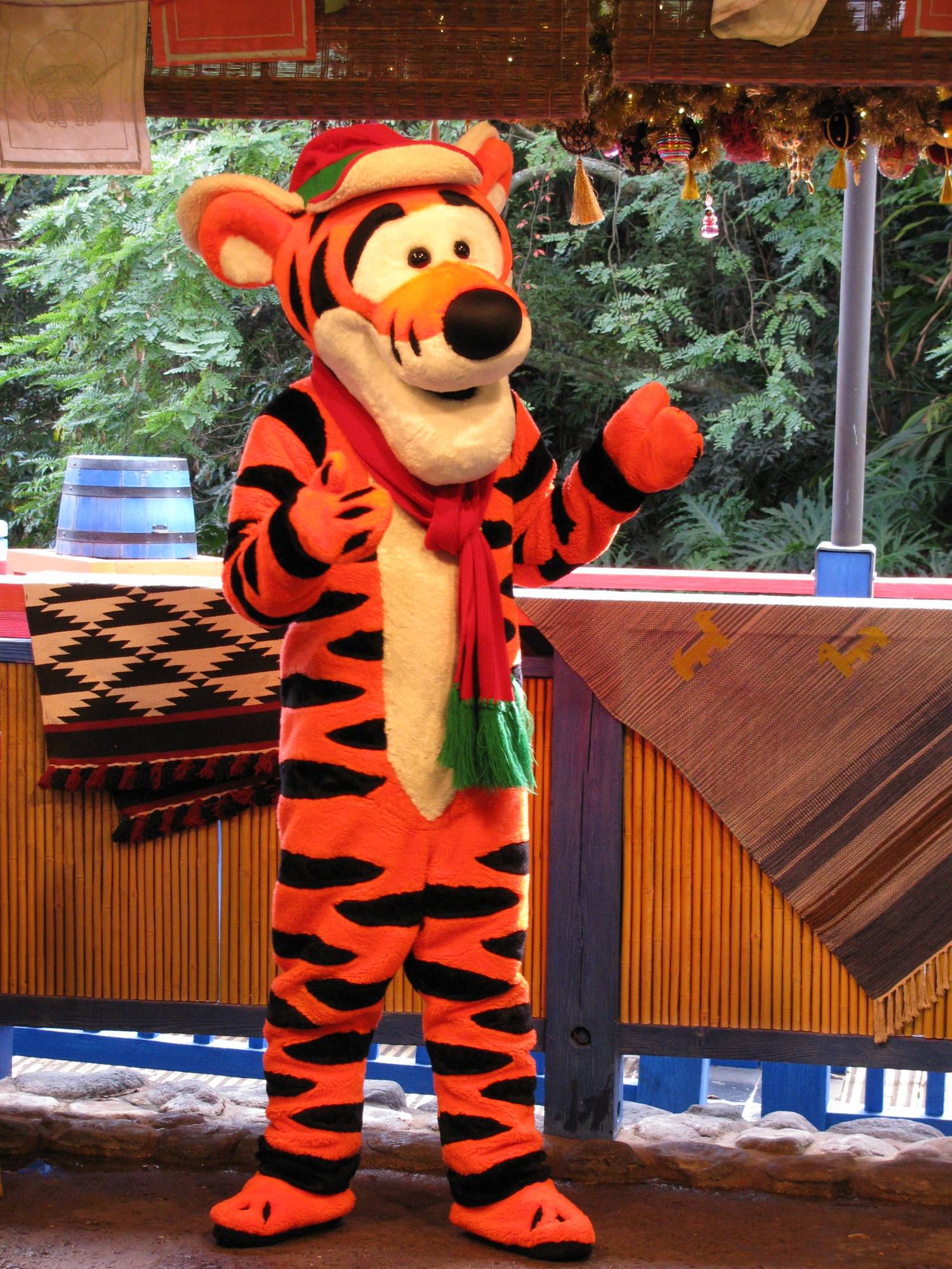 Tigger at Christmas