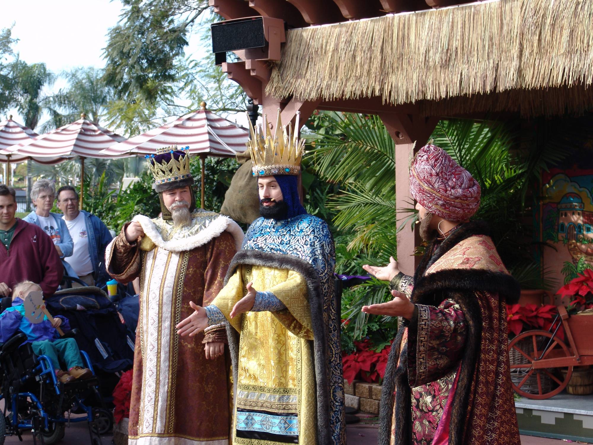 Epcot - Mexico Christmas storytellers