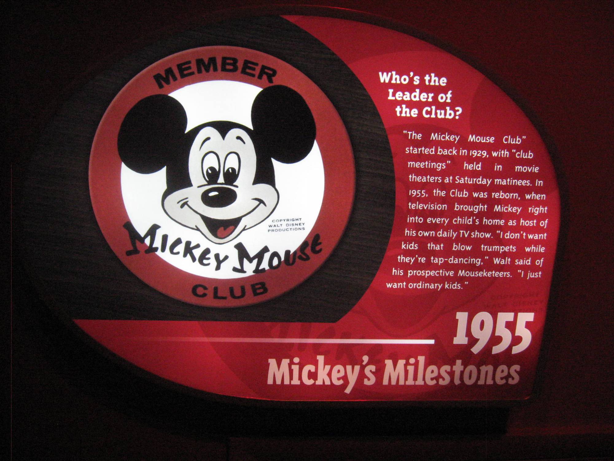 One Man's Dream - Mickey Mouse Club