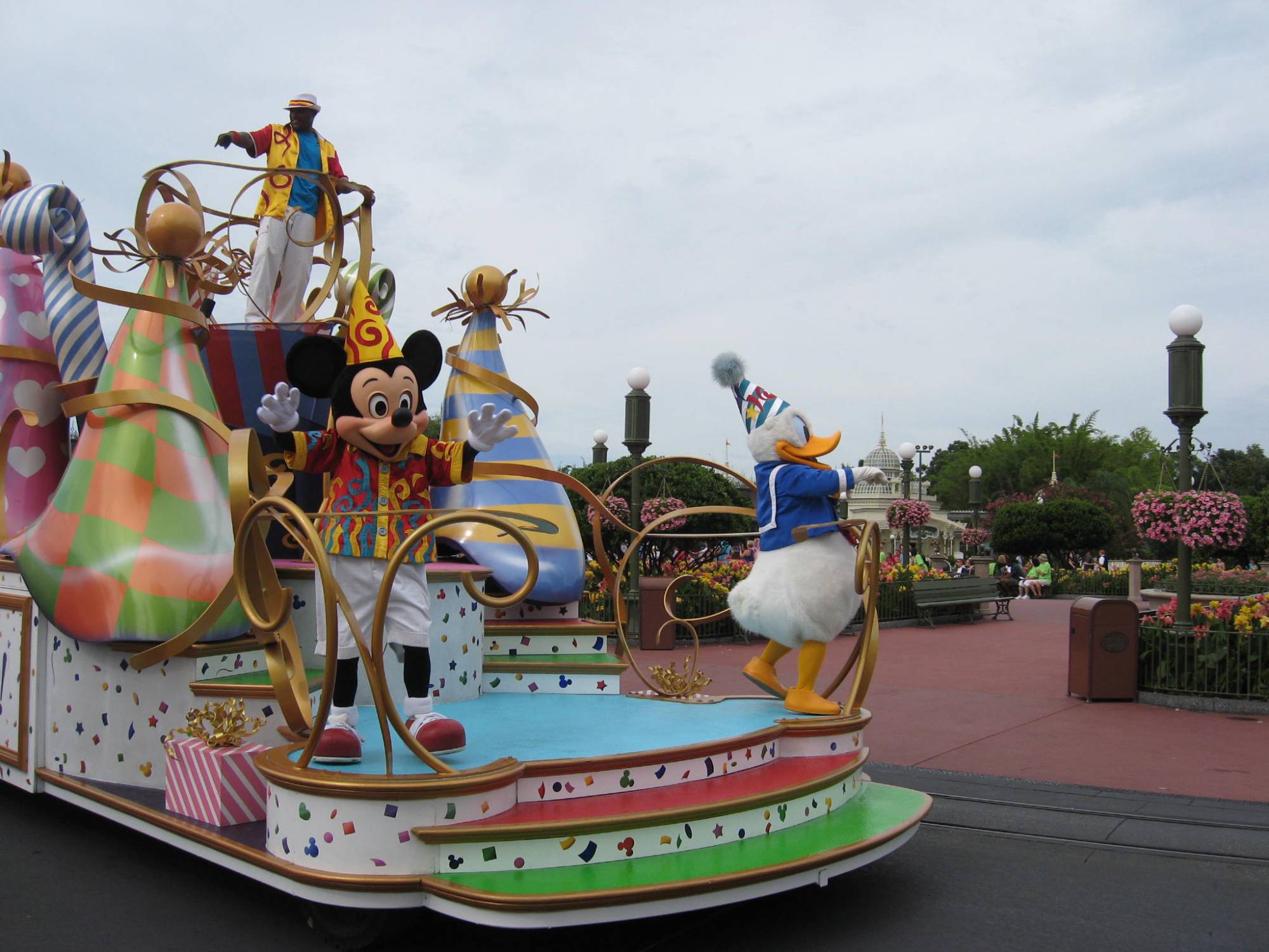 Main Street - Mickey and Donald