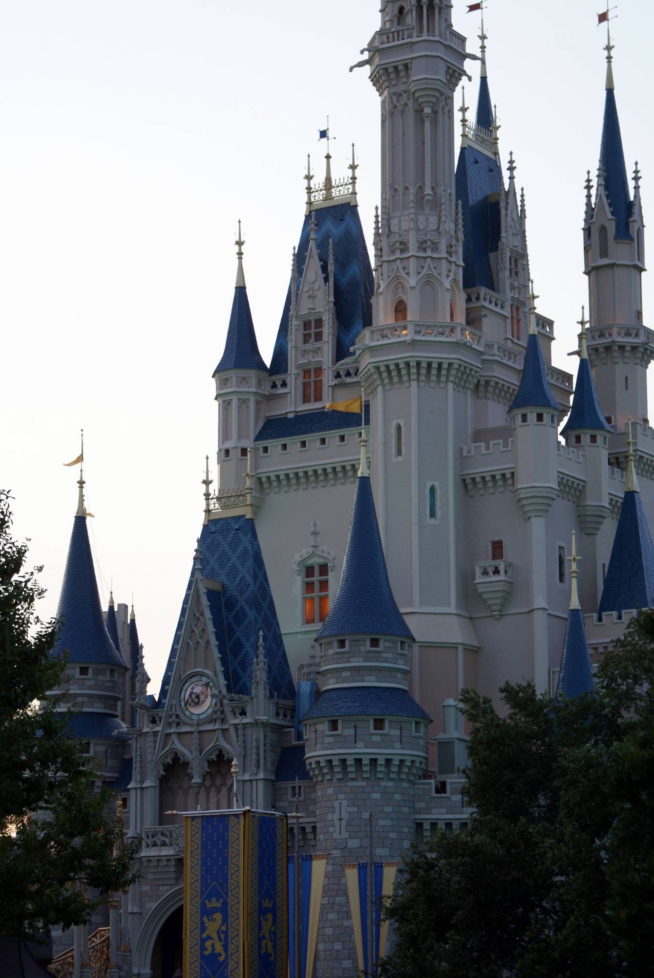 Cinderella's Castle at Twilight