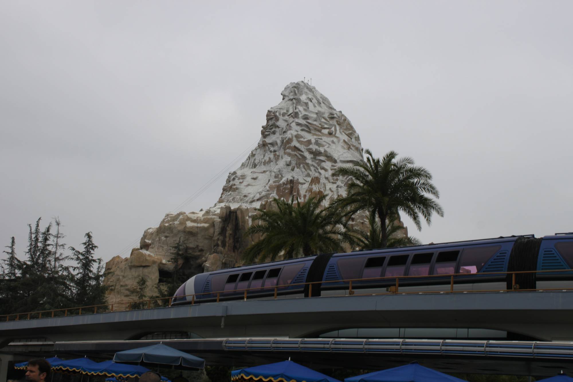 Disneyland - Monorail and Matterhorn