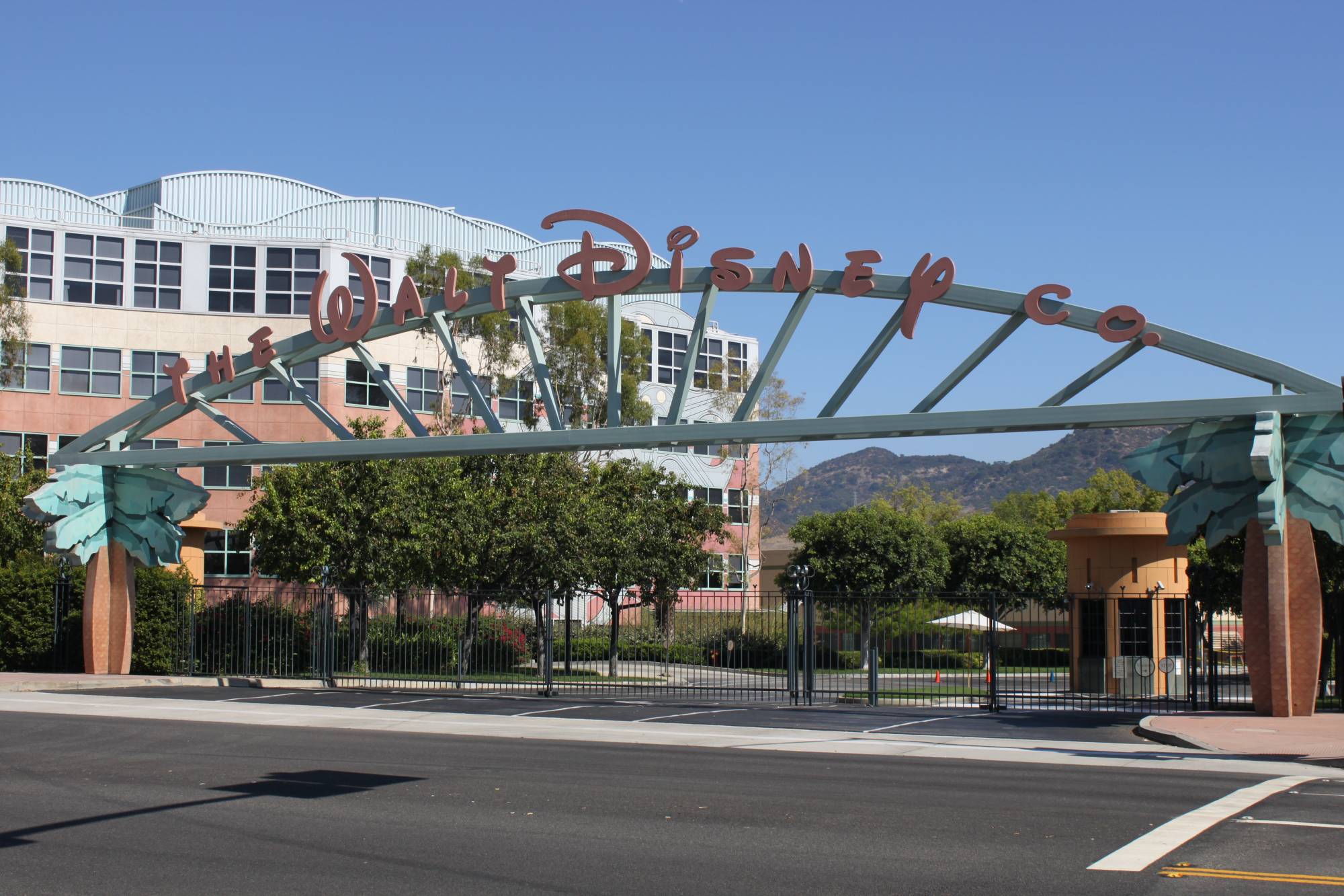 Walt Disney Studios - W. Alameda Avenue gate in Burbank