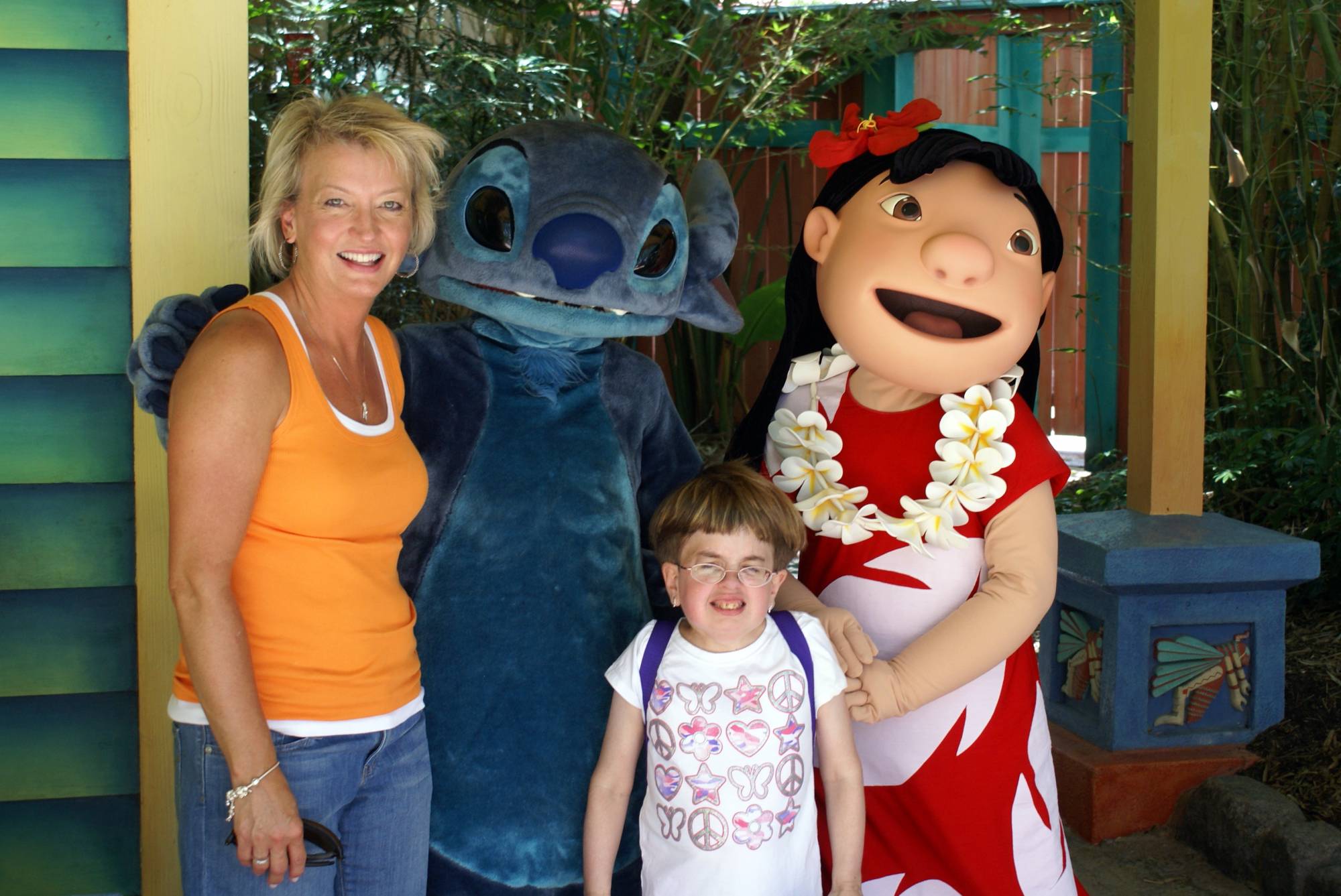 The Girls with Lilo and Stitch