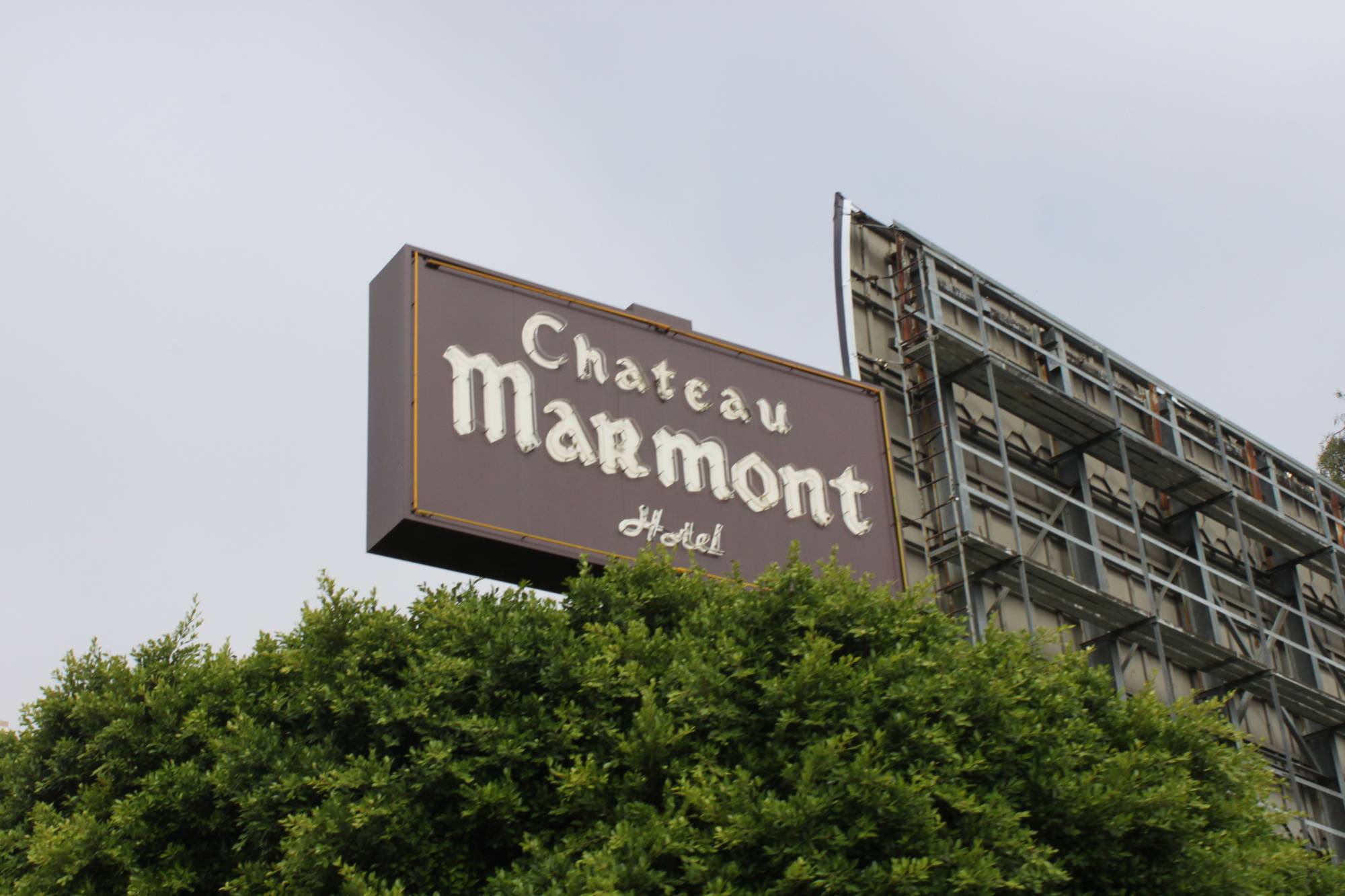Chateau Marmont sign - Los Angeles