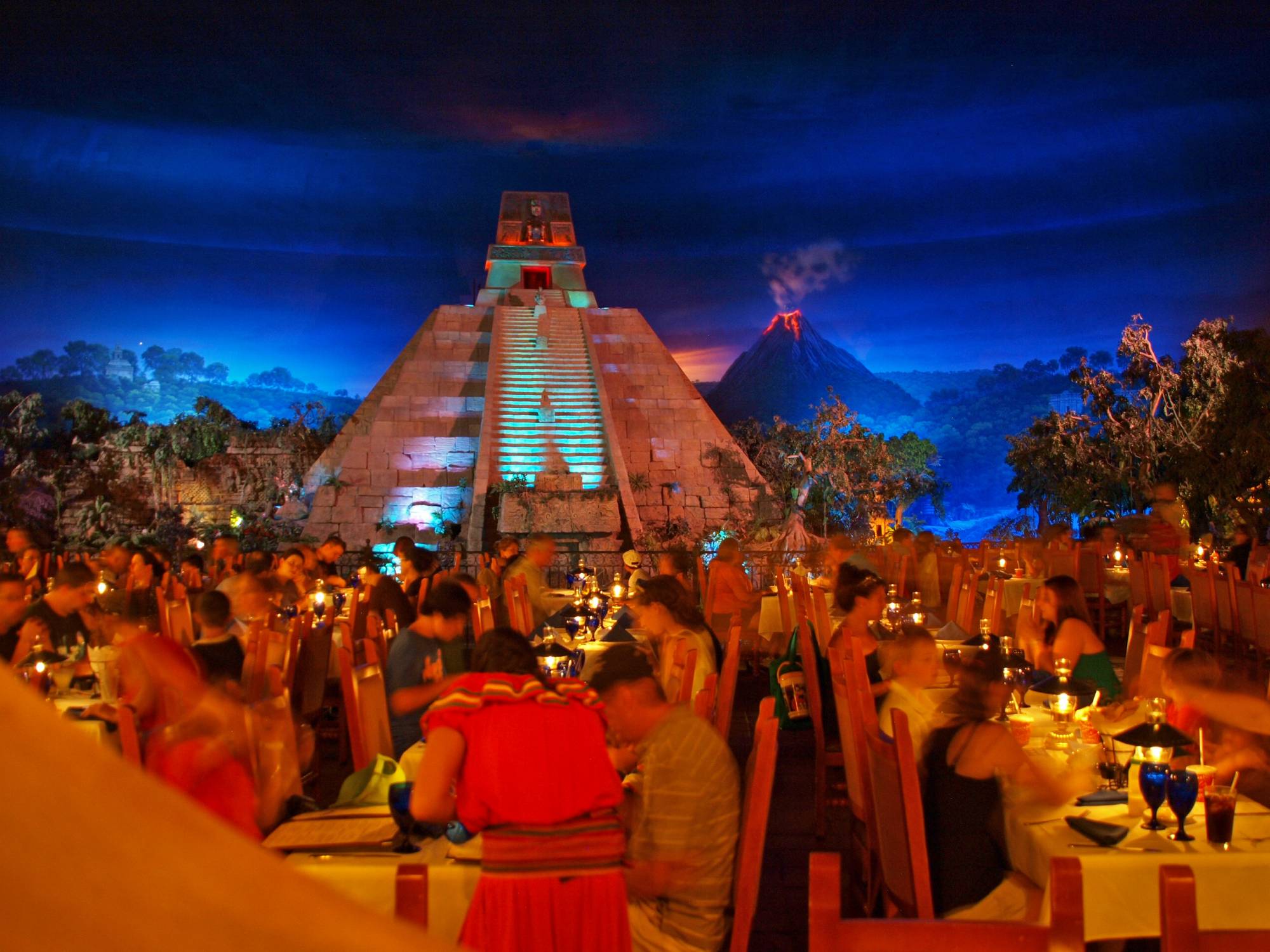 Volcano at Cantina de San Angel