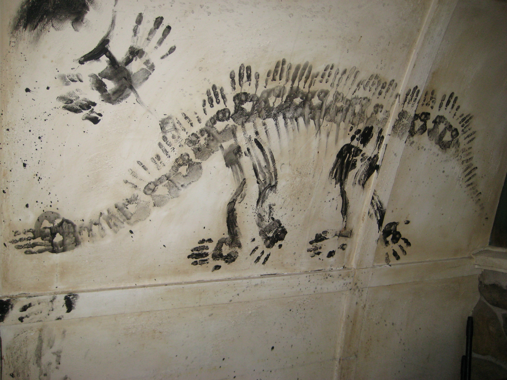 Animal Kingdom DinoLand Resturantosaurus Hand Murals