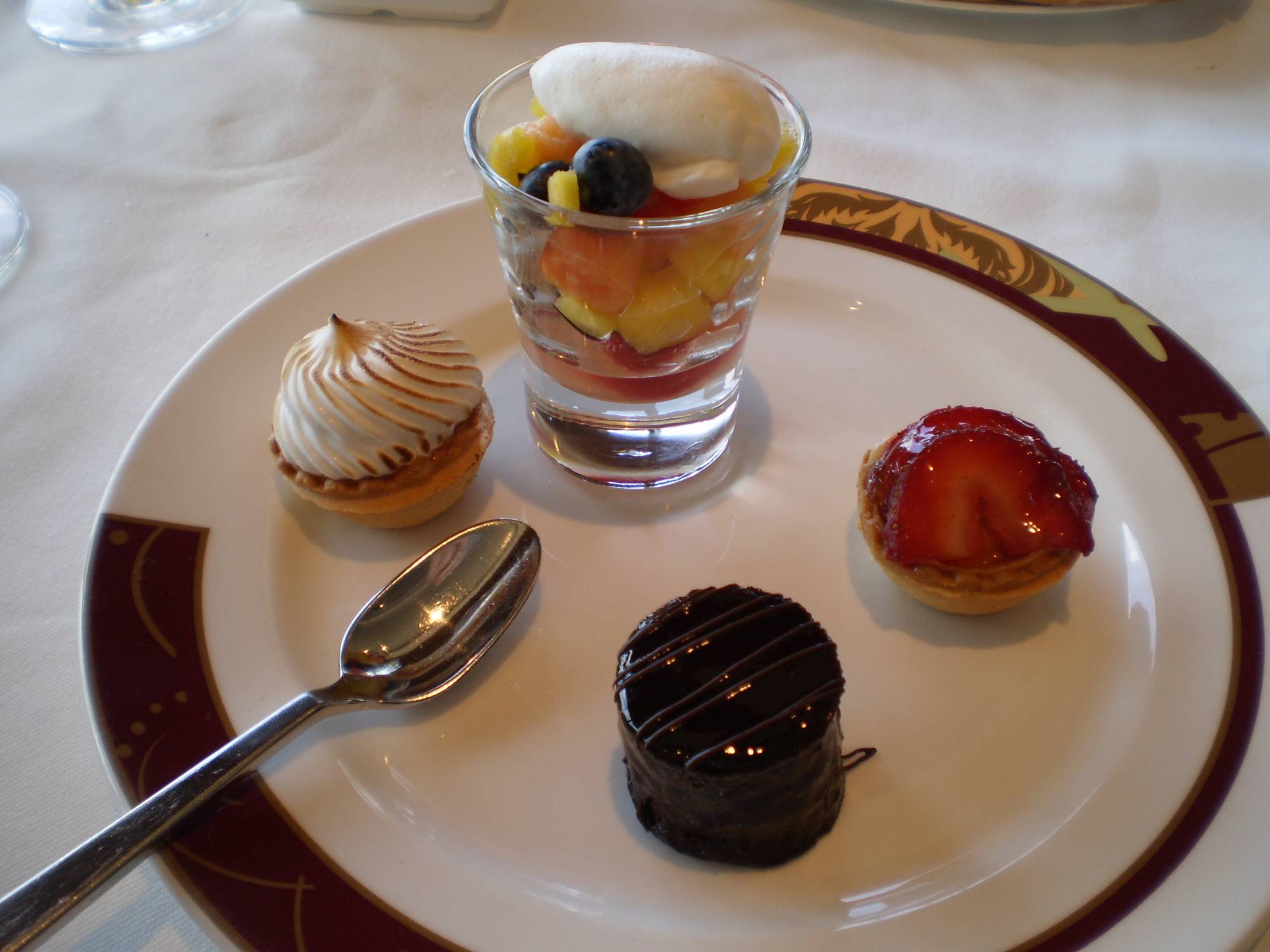 Disney Dream Palo Brunch Dessert