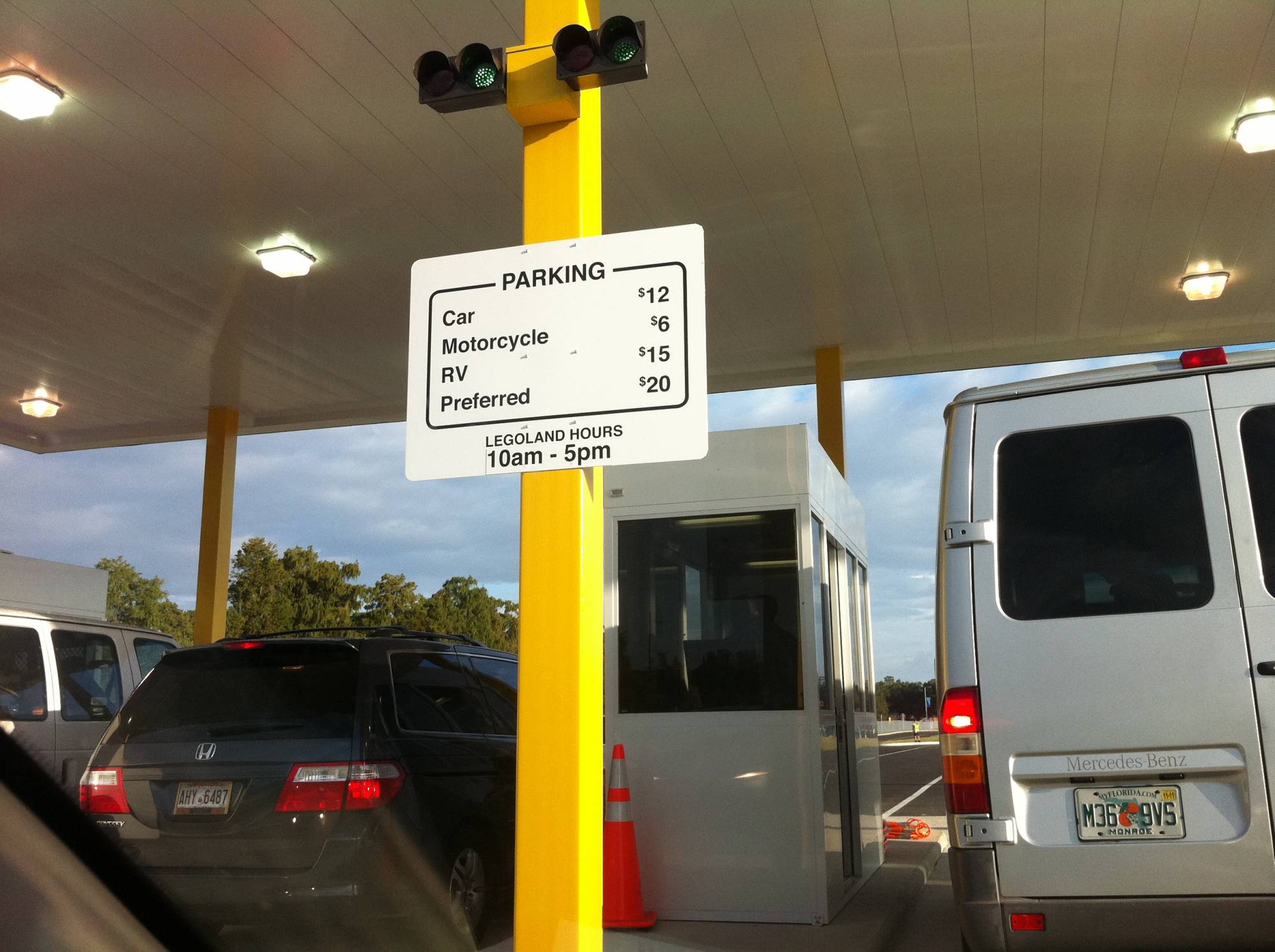 Parking Prices at LEGOLAND Florida