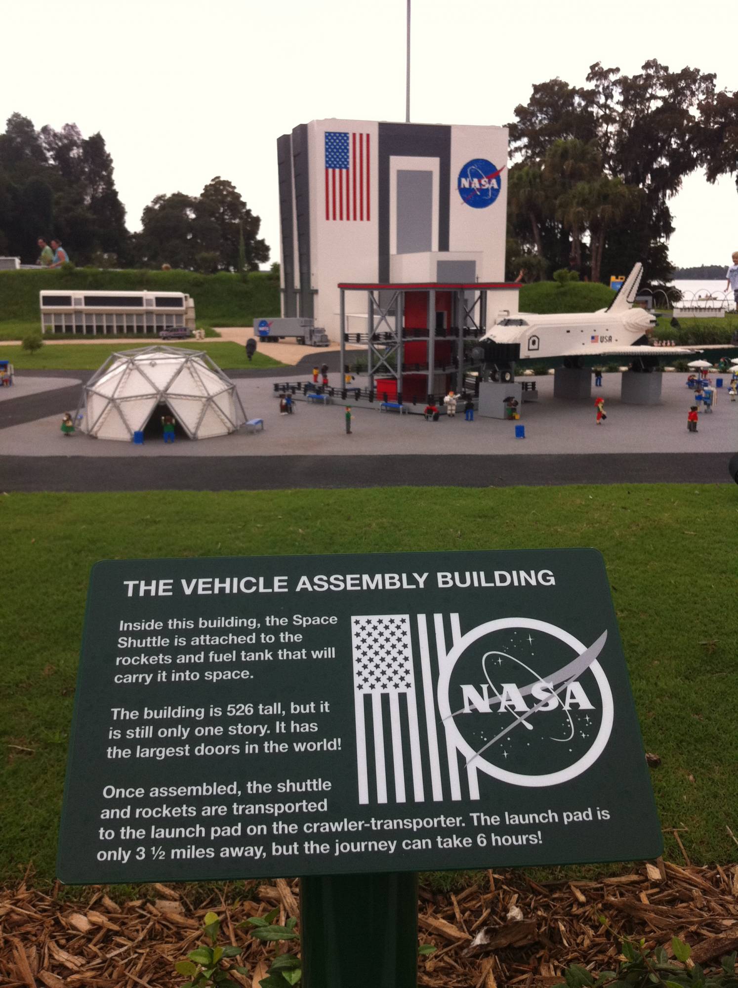 Vehicle Assembly Building at LEGOLAND Florida