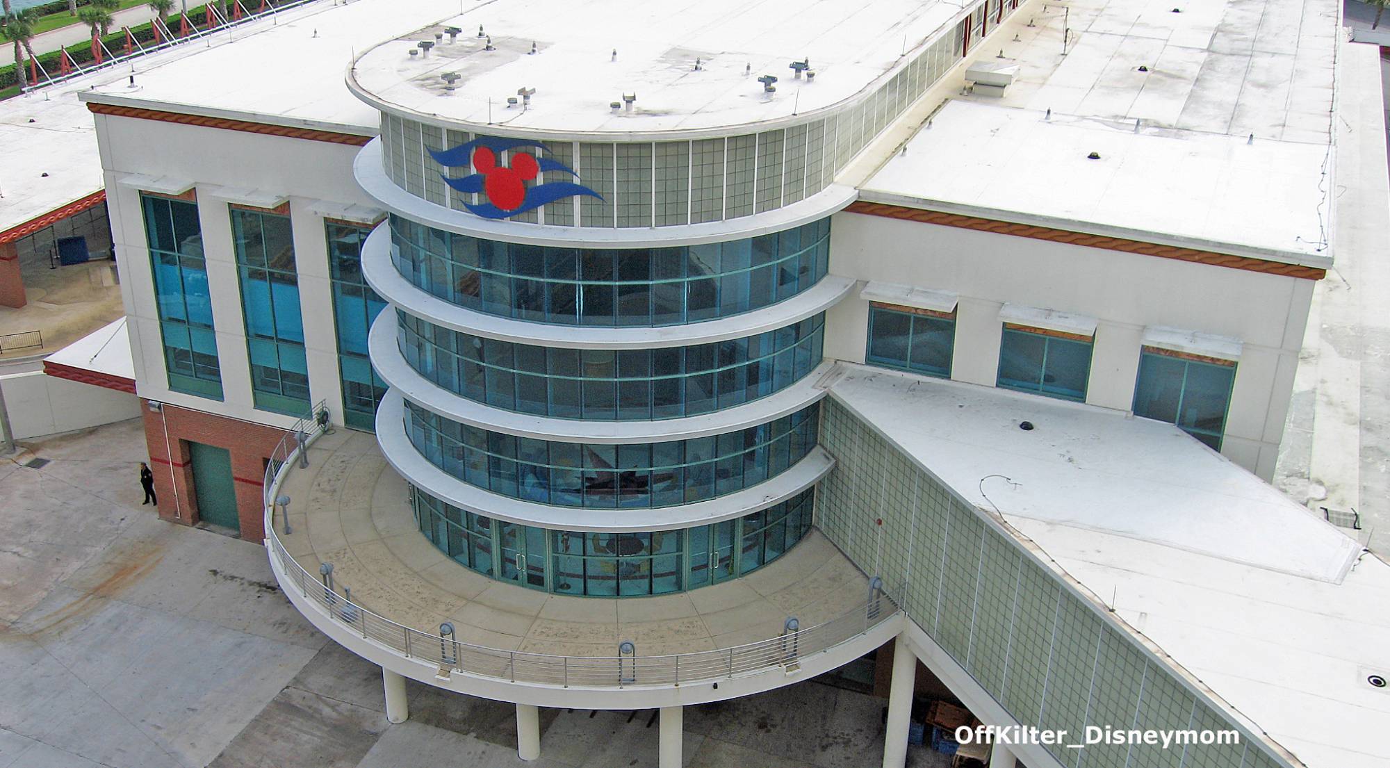 Cruise Terminal - view from the ship