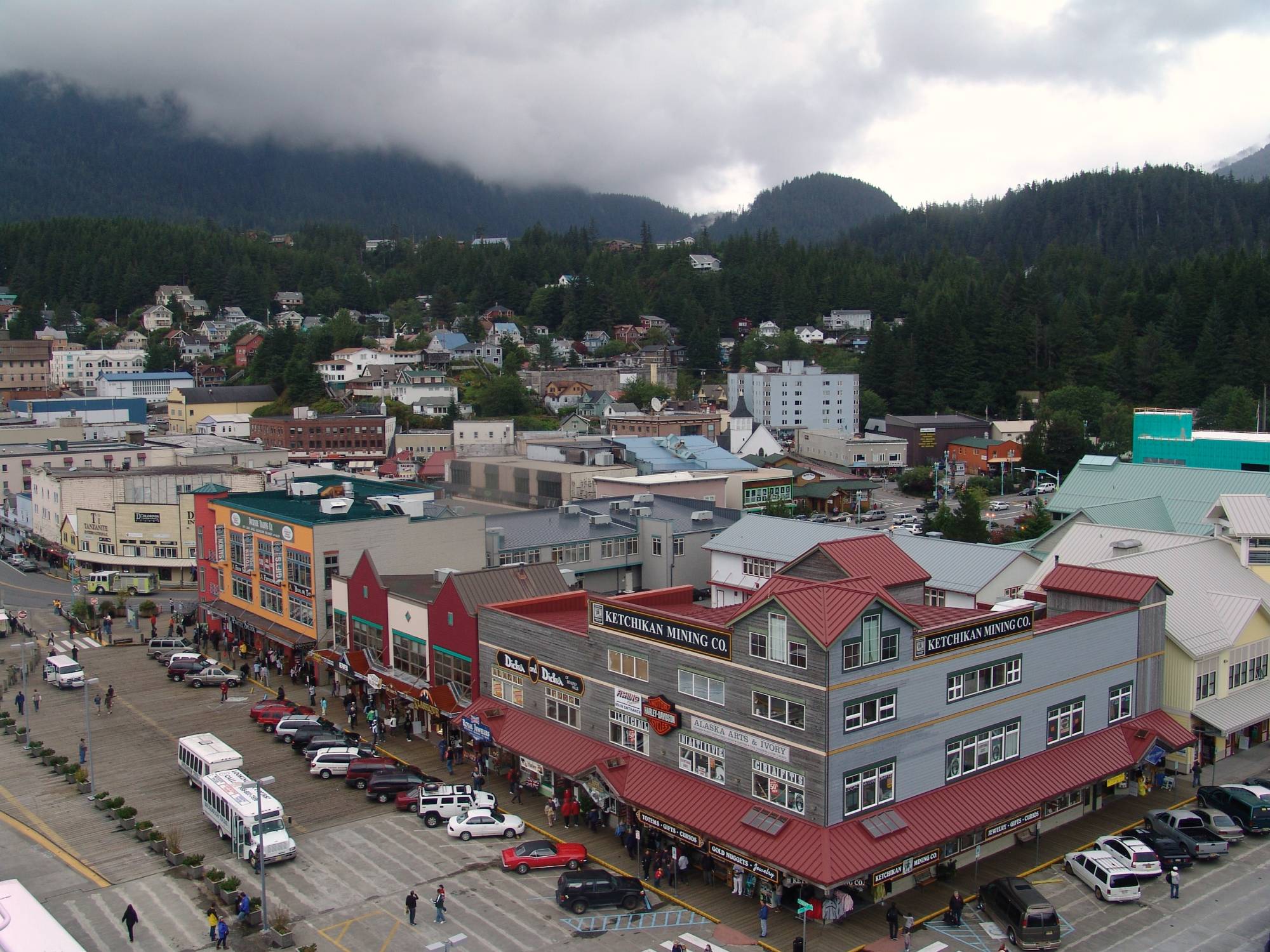 Ketchikan - from the Wonder