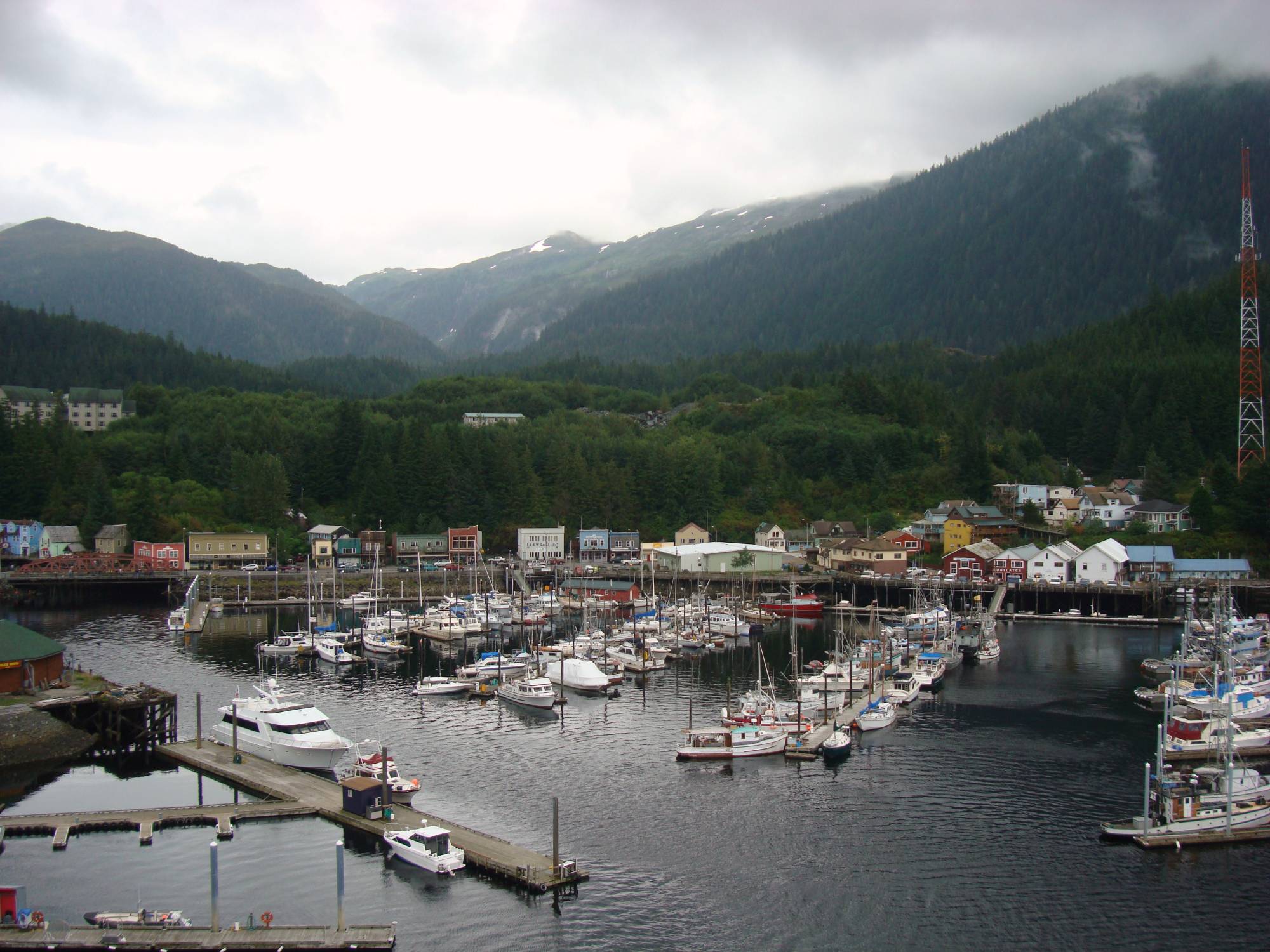 Ketchikan - from the Wonder