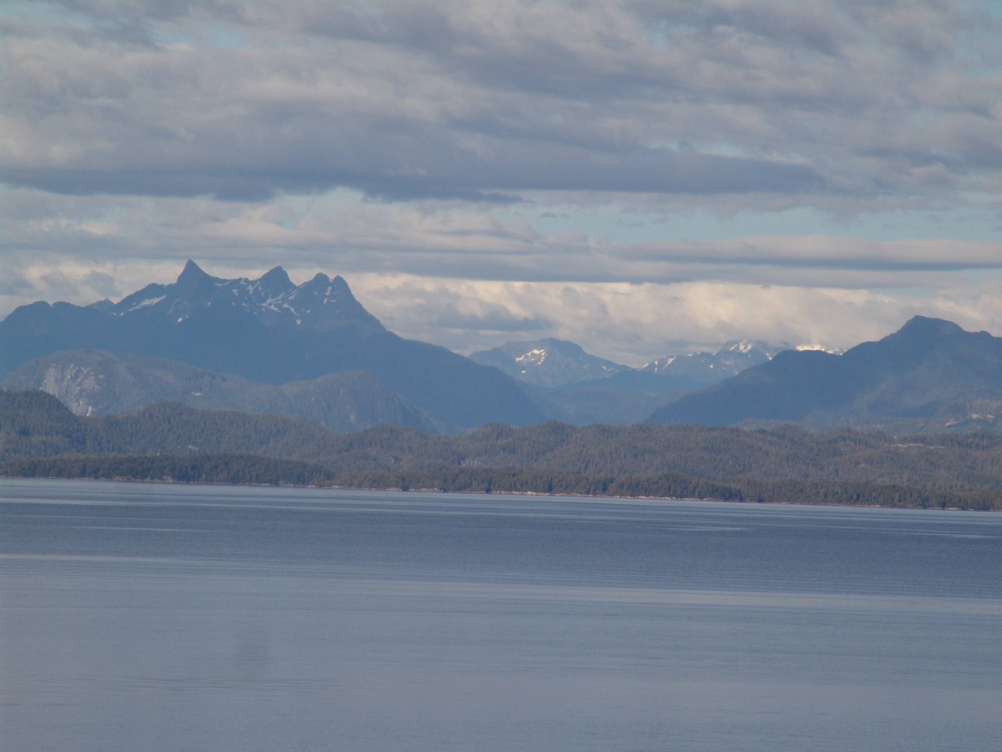 Alaska - views from day at sea