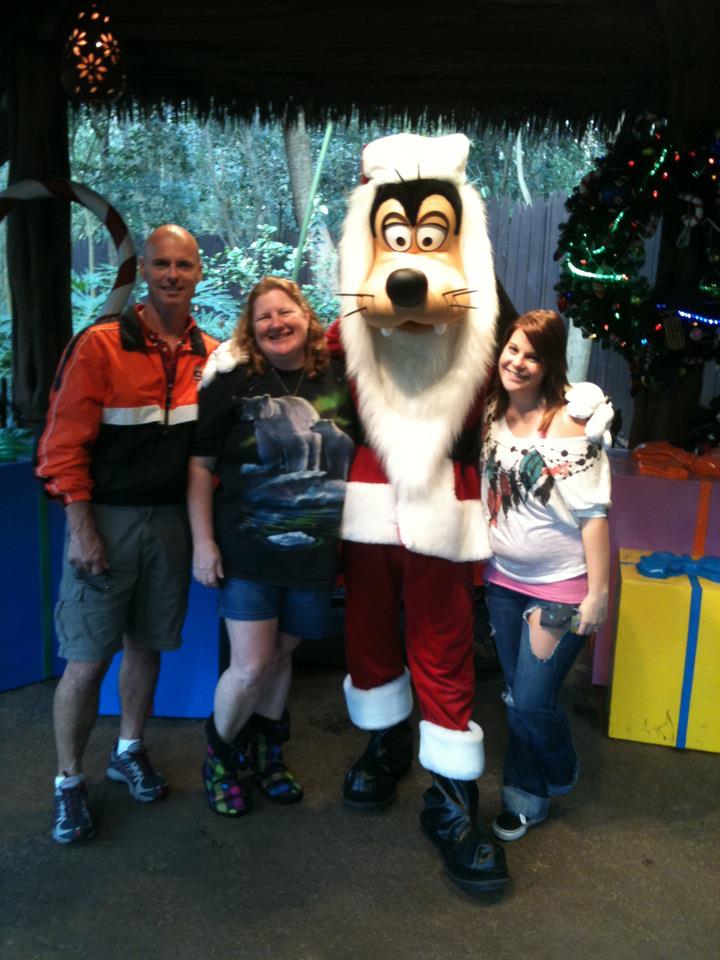 Christmas with Goofy