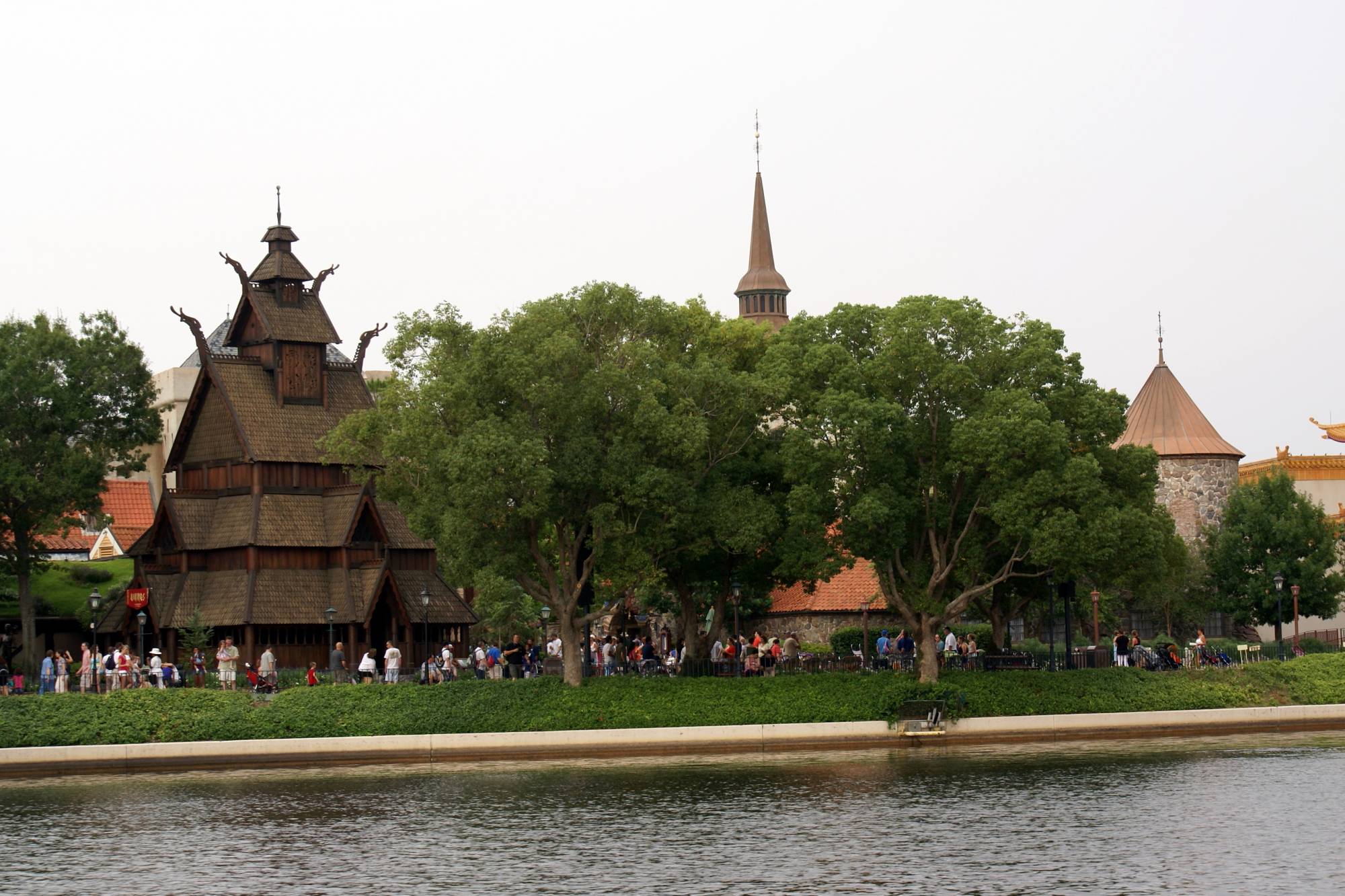 Norway Pavilion from a Friendship Boat