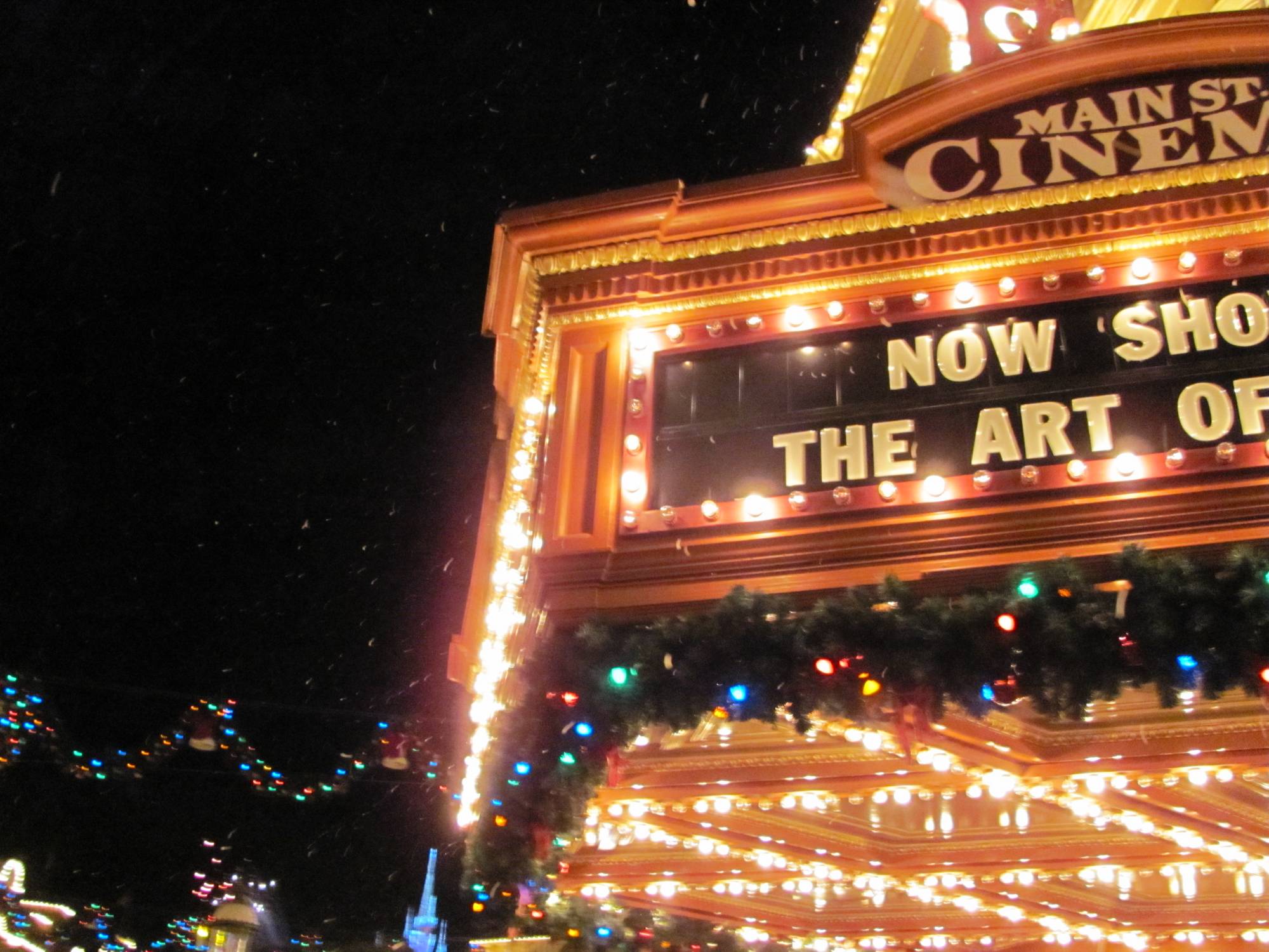 Magic Kingdom at Christmas