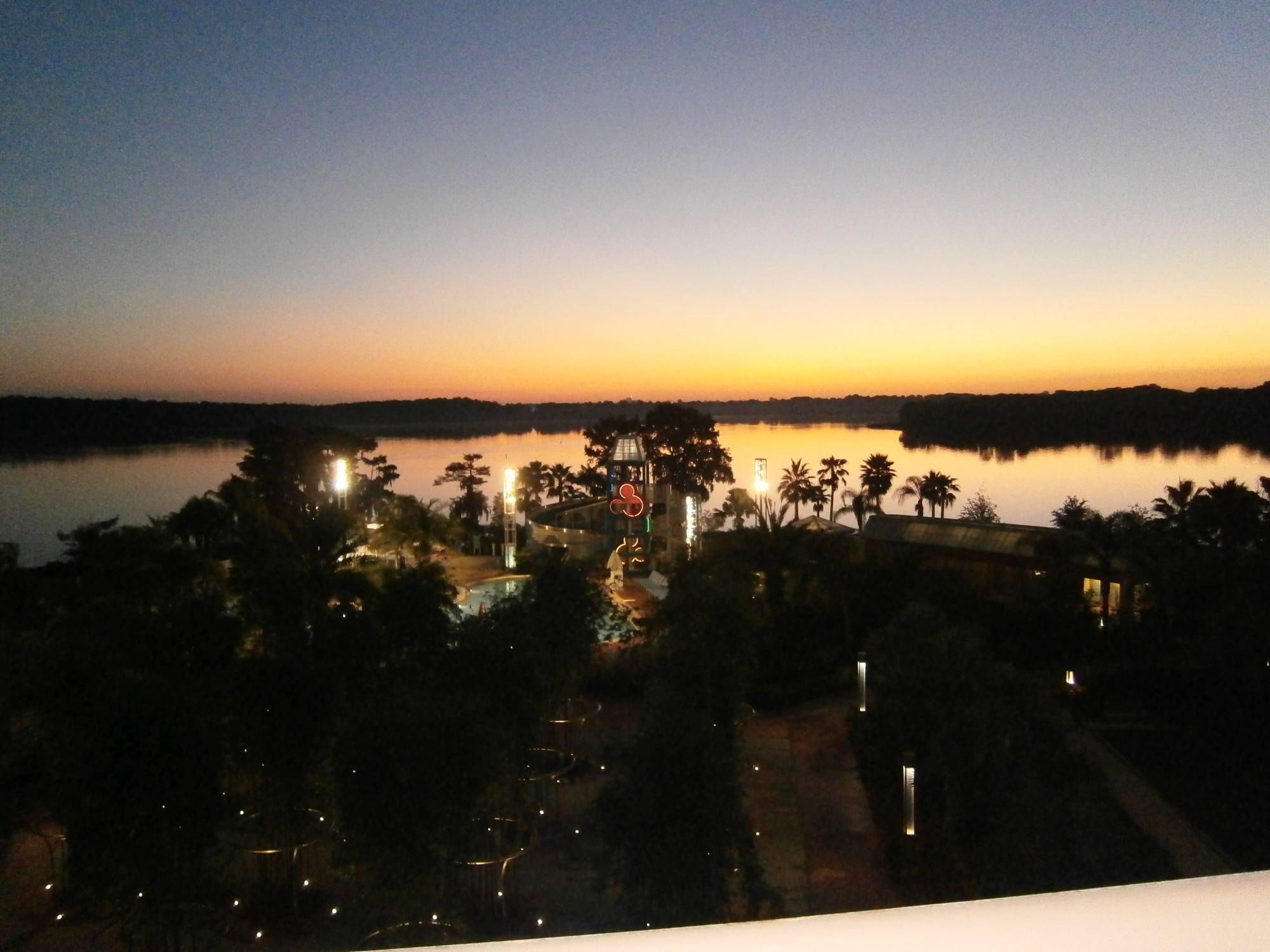 Bay lake Towers view