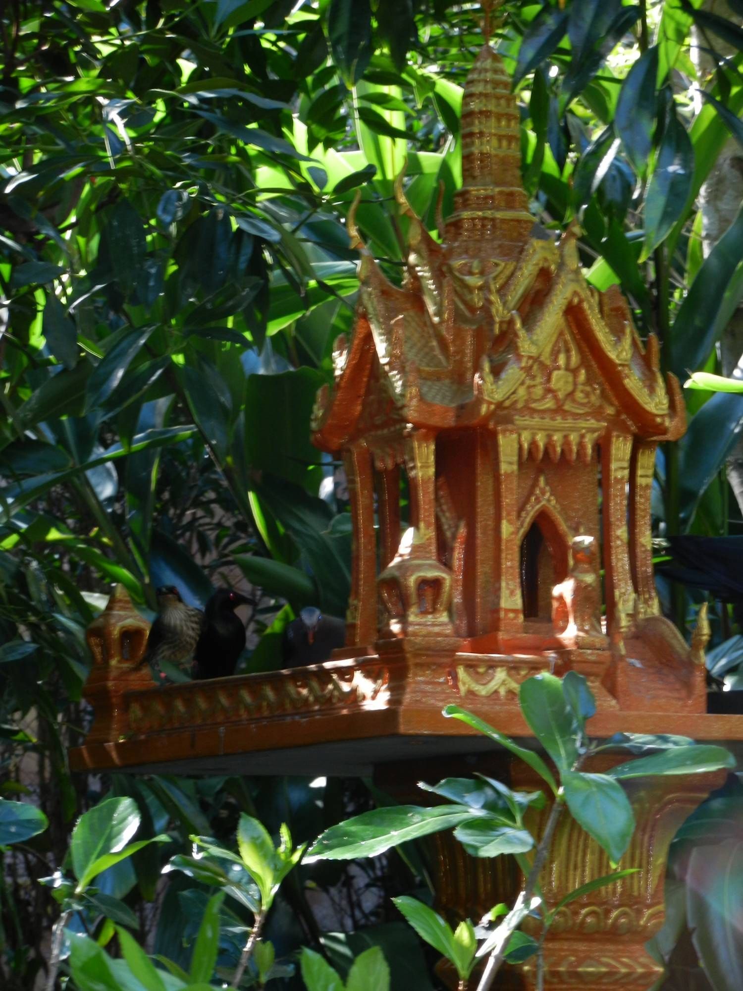 Bird Temple in the Aviary of Maharaja Trek