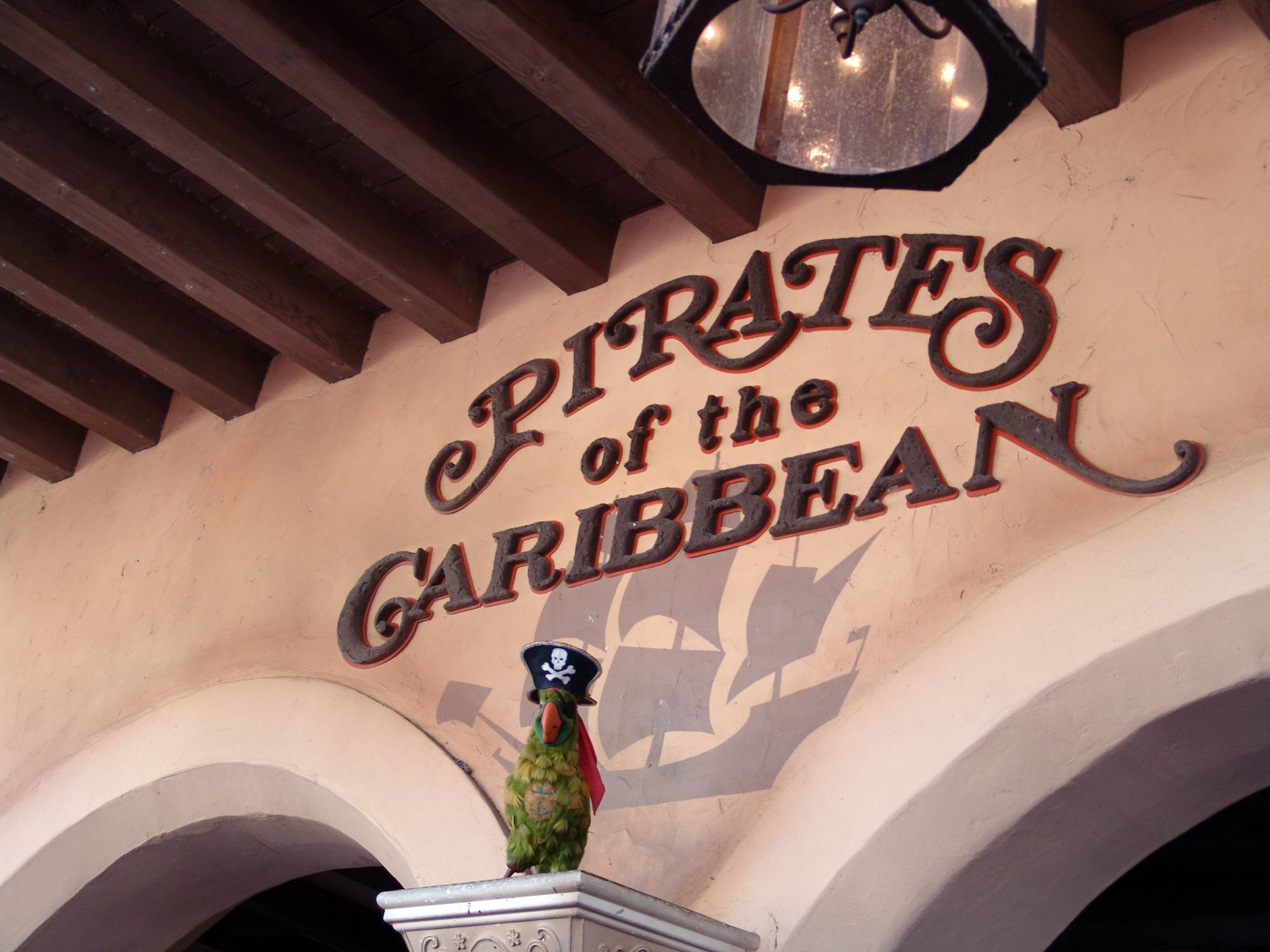Magic Kingdom - Pirates of the Caribbean sign