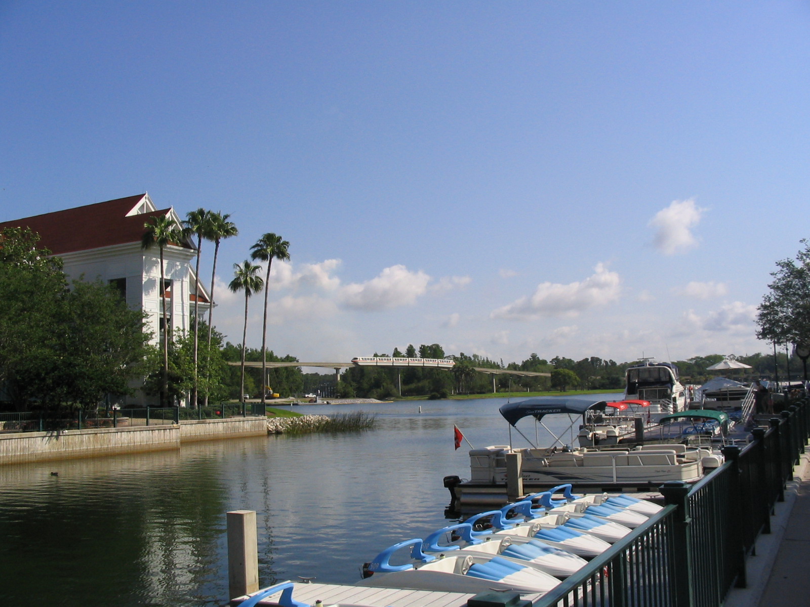 Grand Floridian - view of marina