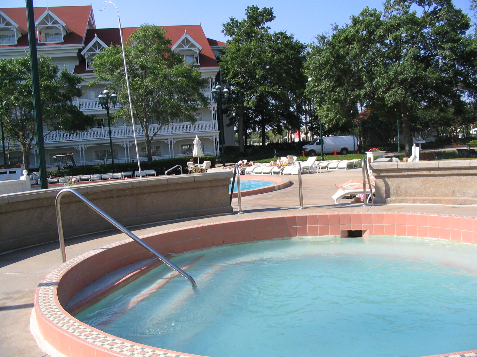 Grand Floridian - hot tub