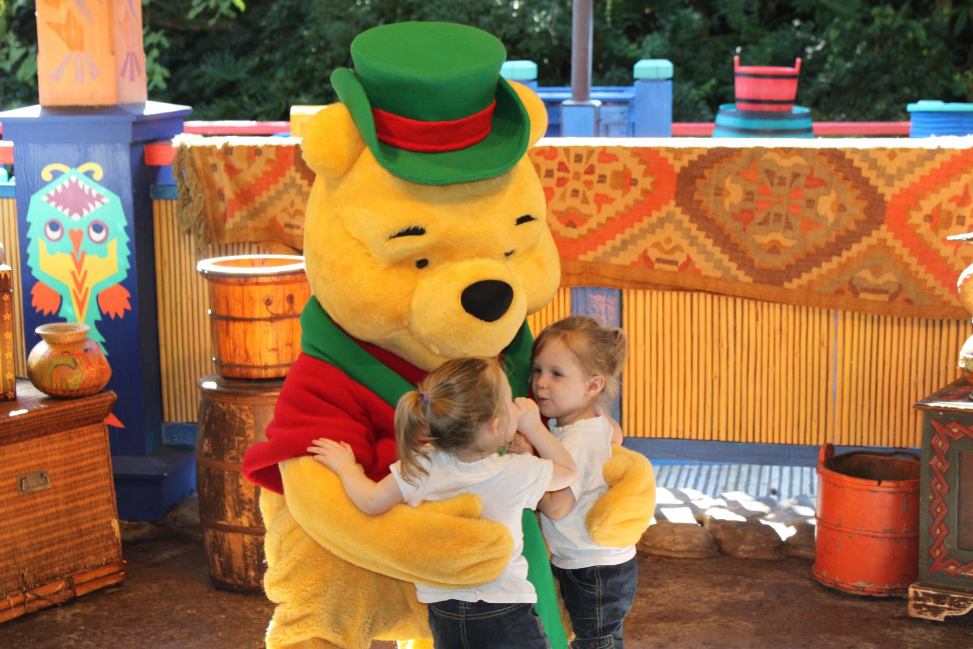 Animal Kingdom - Our Girls with Pooh