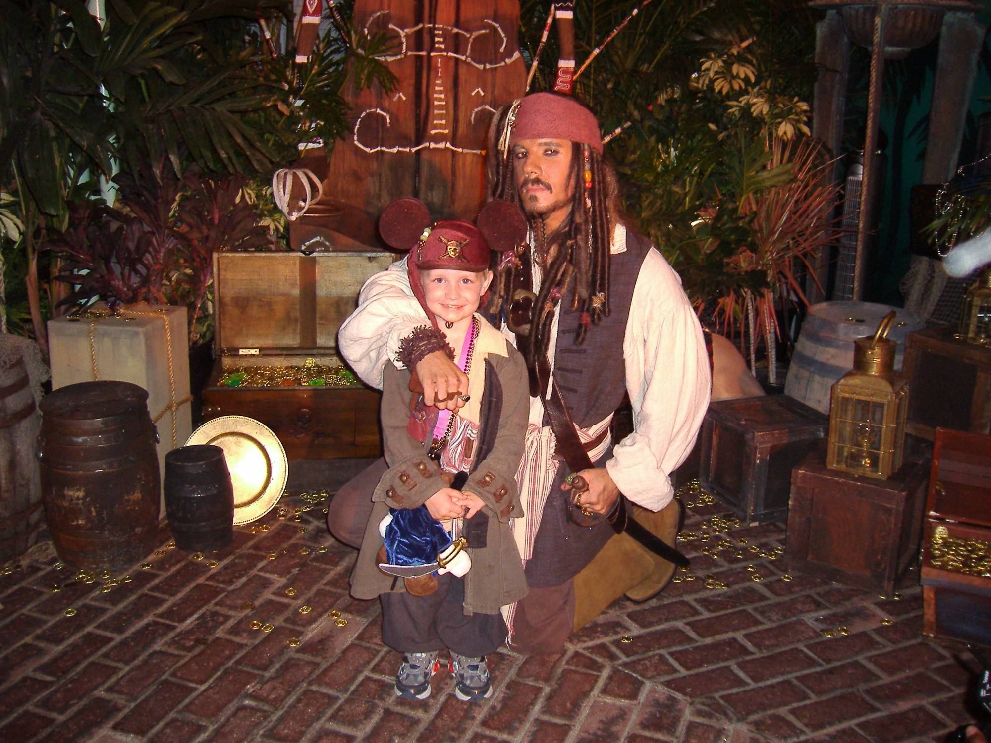 Magic Kingdom - Meeting Captain Jack Sparrow
