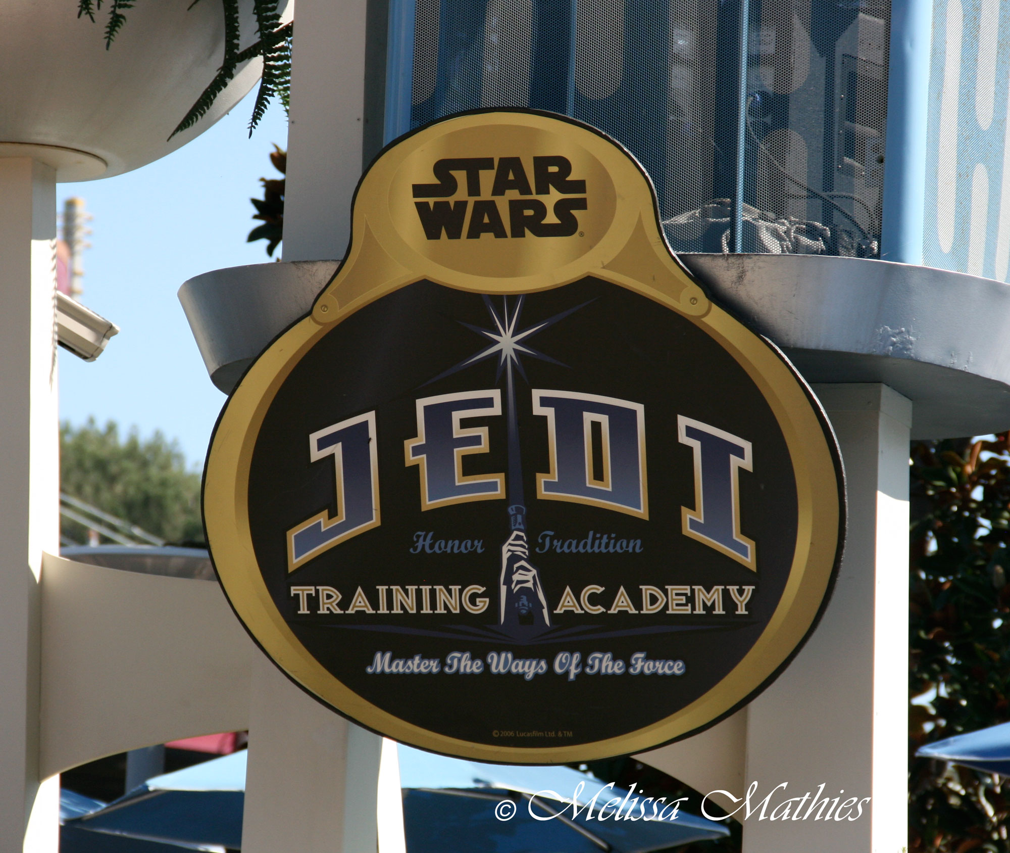 Jedi Training Sign