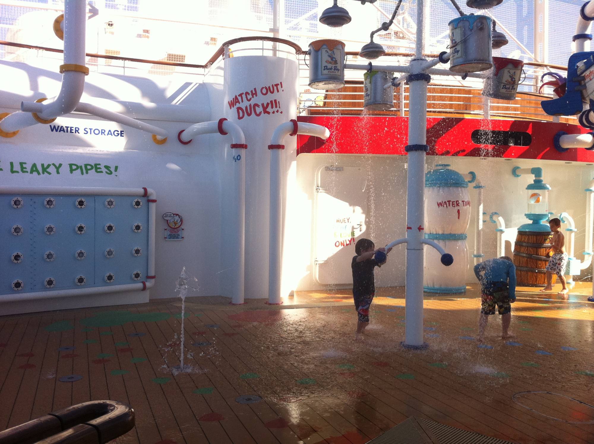 Aqua Lab on the Disney Fantasy