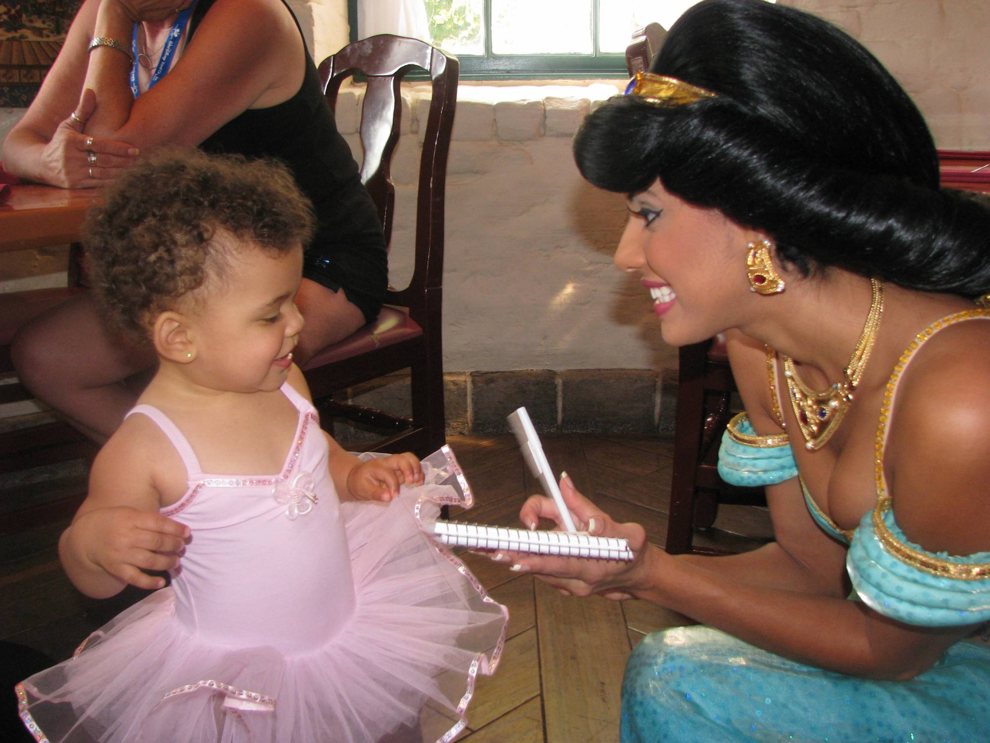 Princess Lorianne meets Princess Jasmine