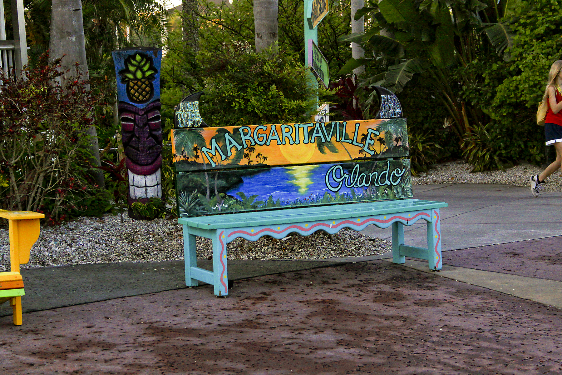 Margaritaville Bench