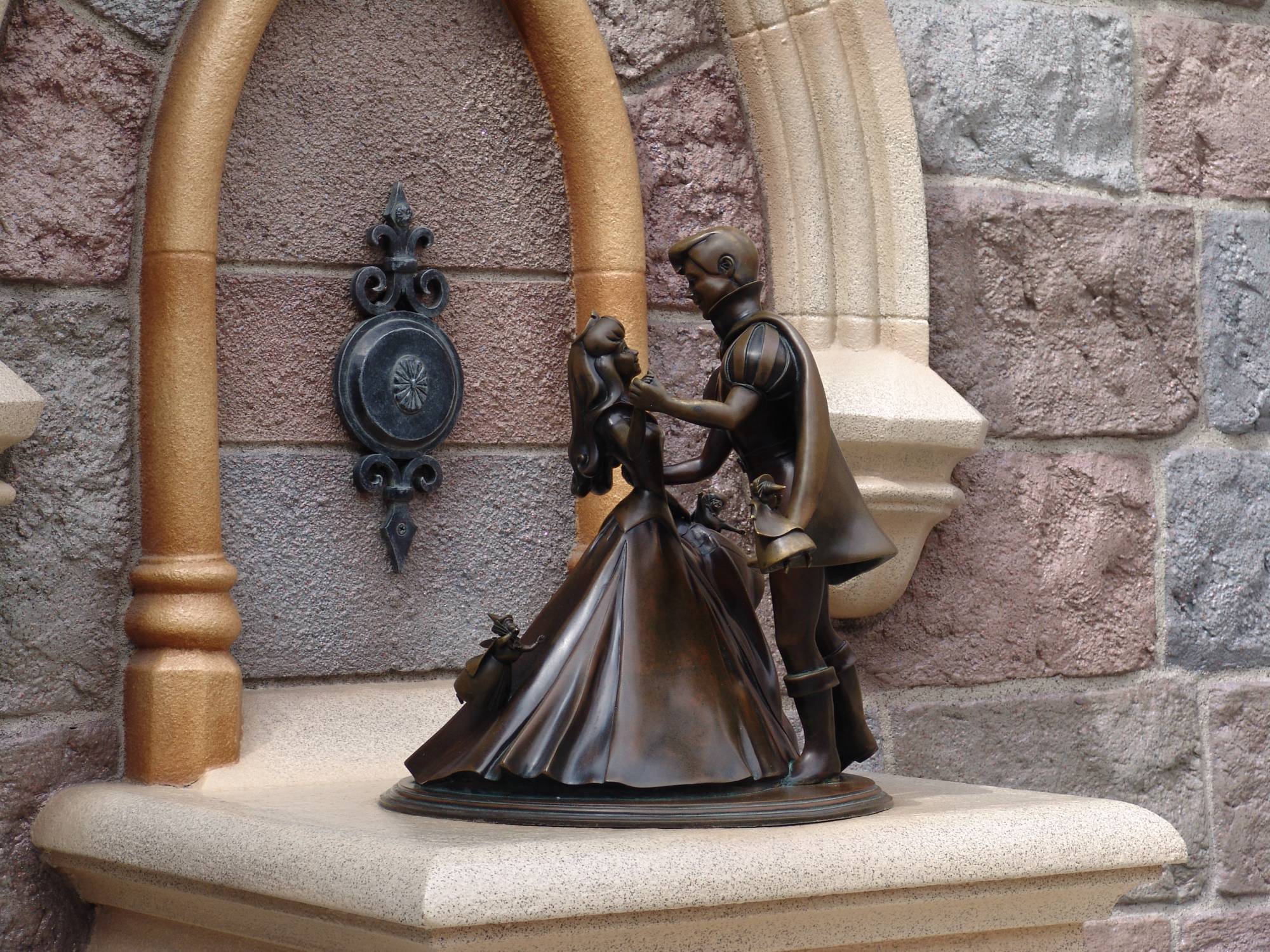Disneyland - Sleeping Beauty Castle detail