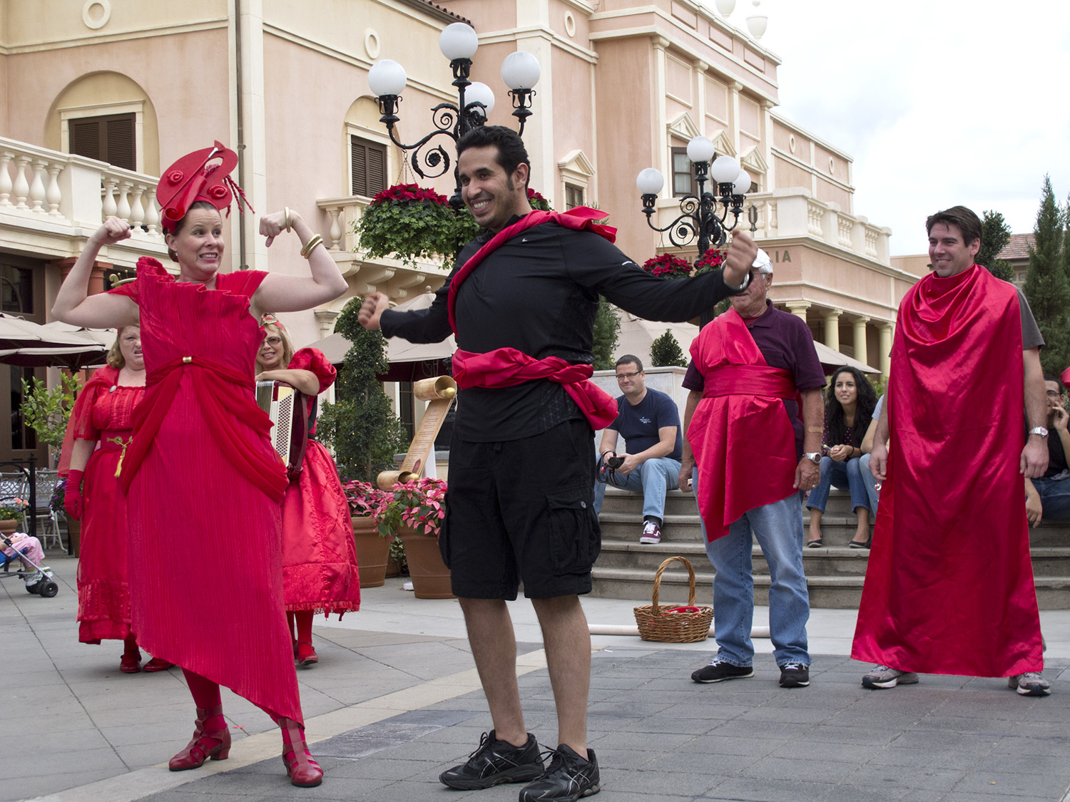 Epcot - Italy Street Performers