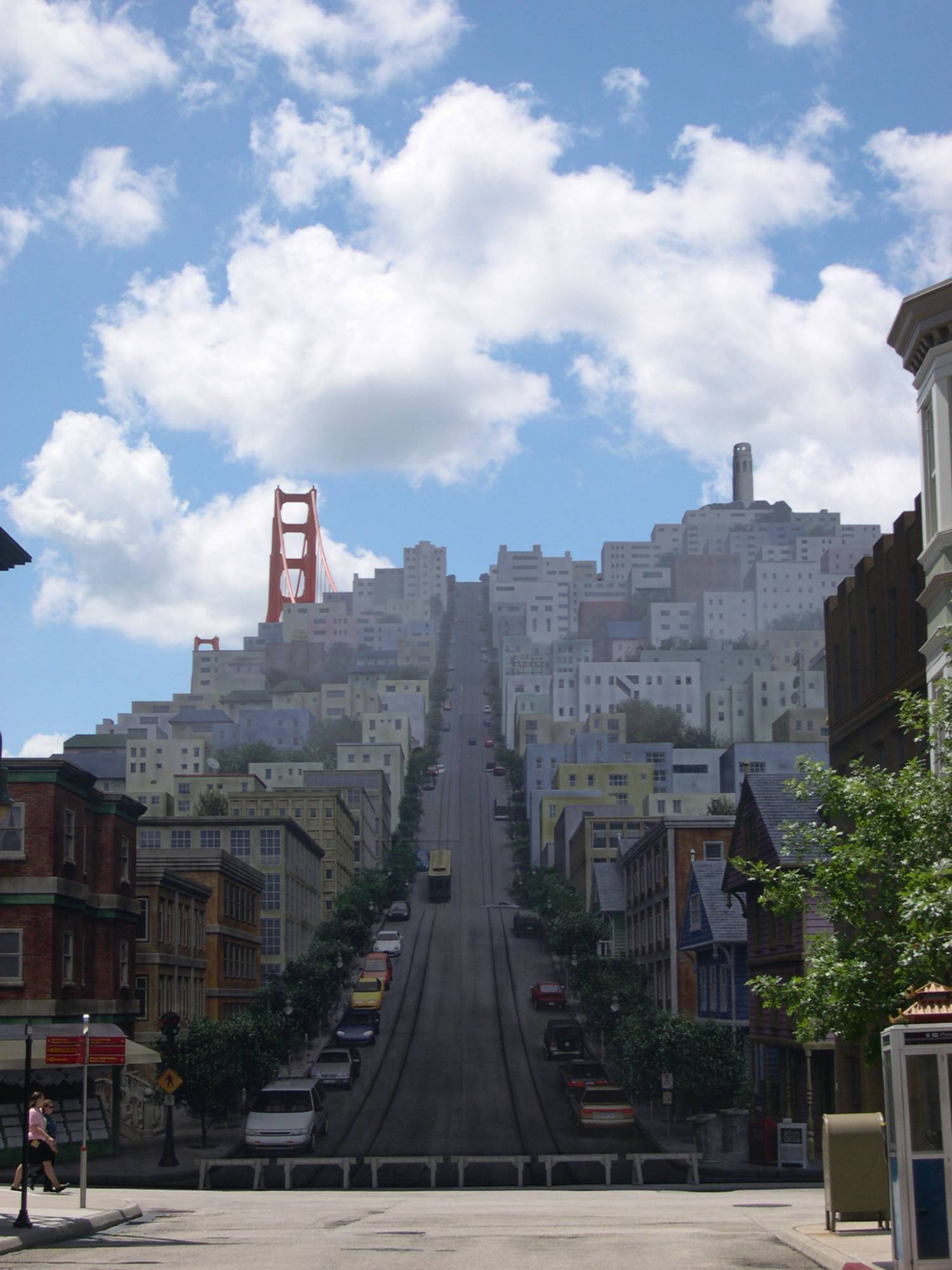 Disney Studios - San Francisco Street Scene