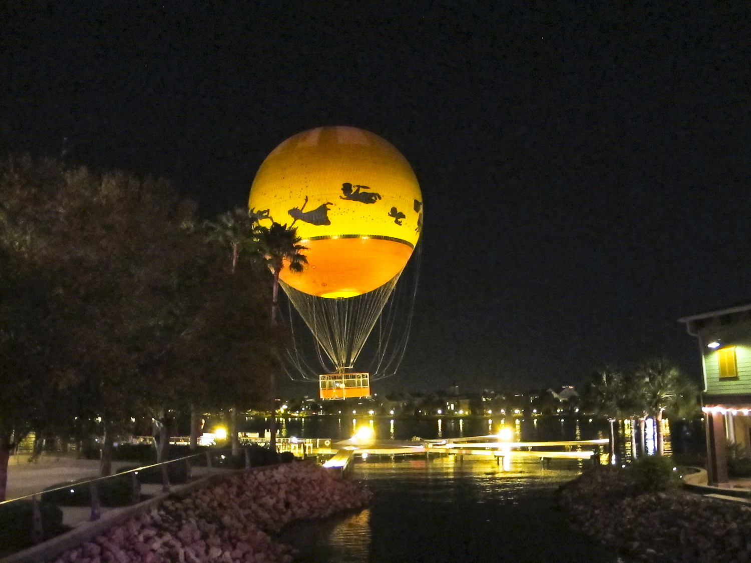 Downtown Disney - Characters in Flight